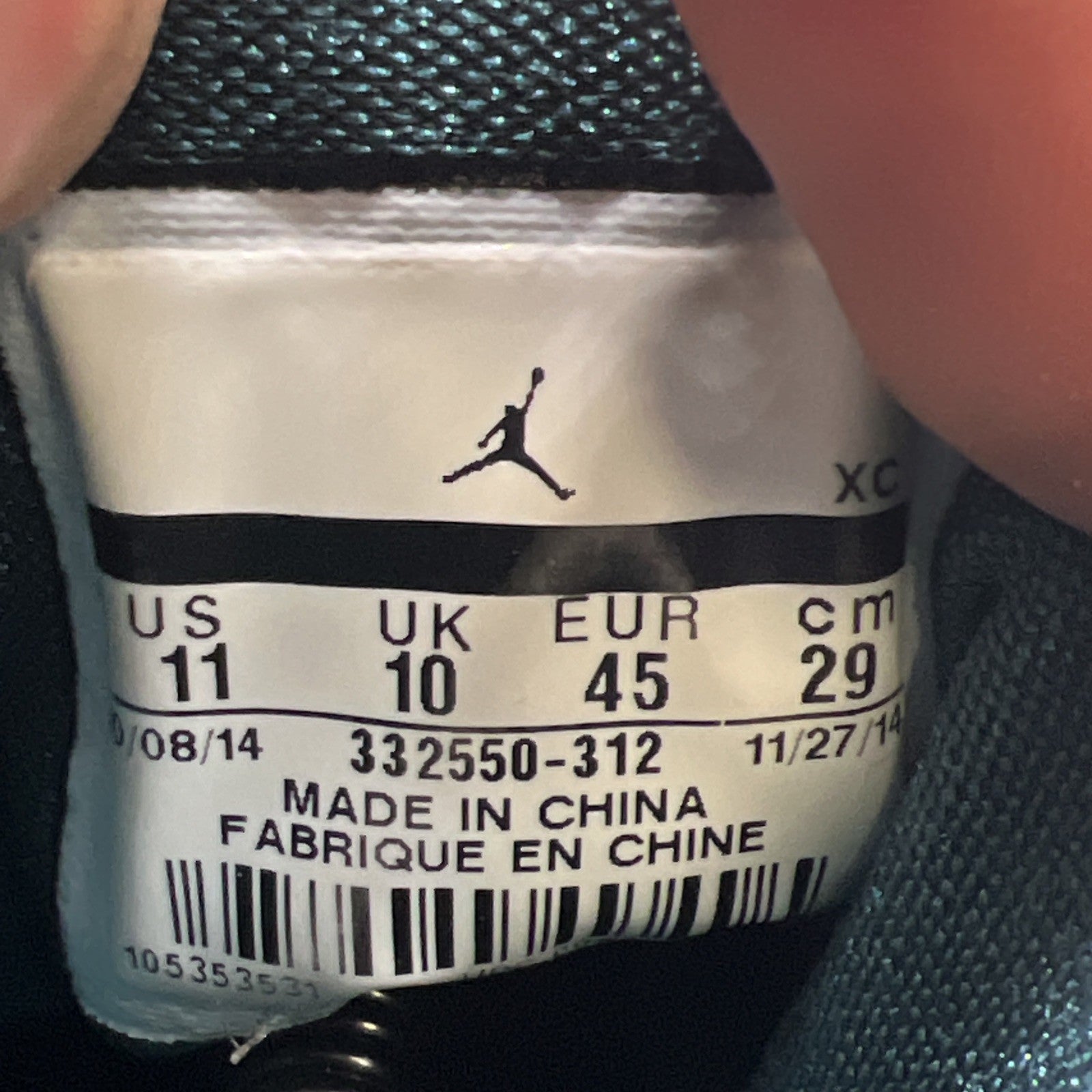 Size 11 - Air Jordan 1 Retro High Russell Westbrook (332550-312)