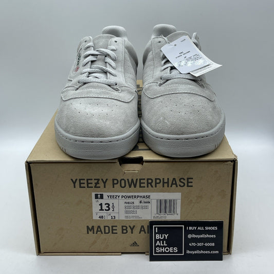 Size 13.5 - adidas Yeezy PowerPhase Quiet Grey Suede (FV6125)