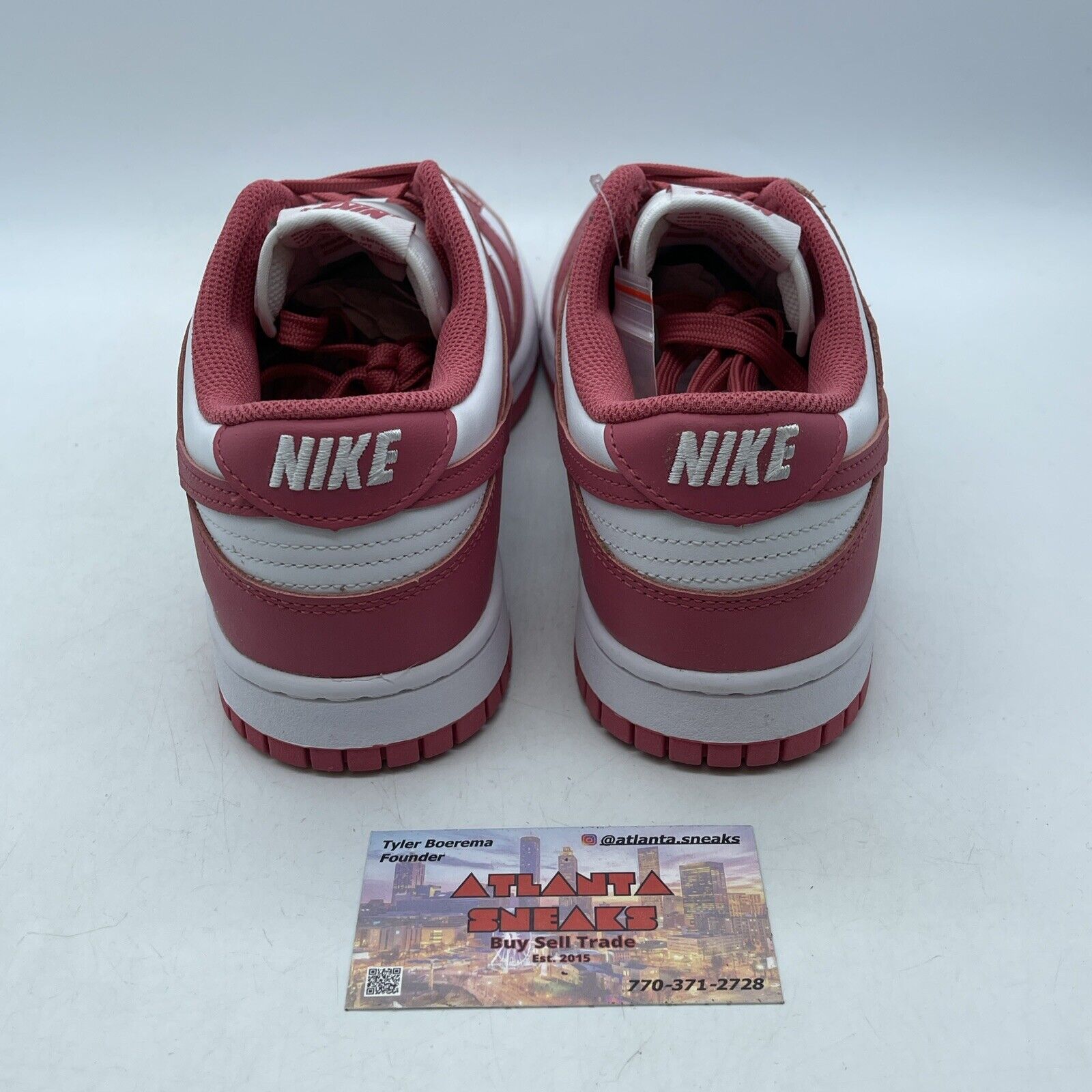 Size 10W - Nike Dunk Low Archeo Pink White Leather (DD1503-111)