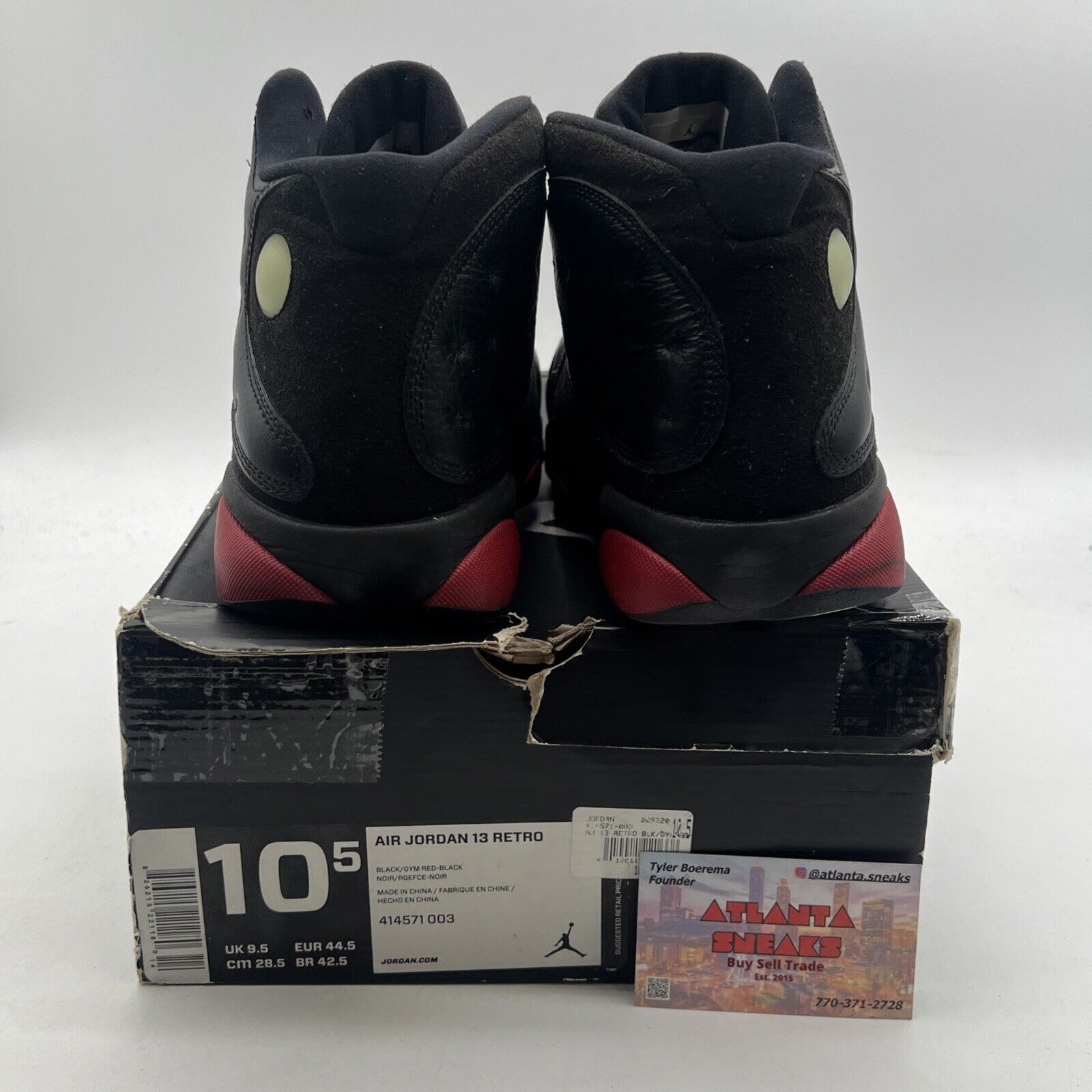 Size 10.5 - Air Jordan 13 Retro Dirty Bred (414571-003)