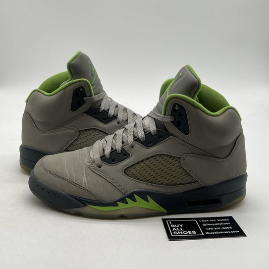 Size 9.5 - Air Jordan 5 Retro Green Bean (DM9014-003)