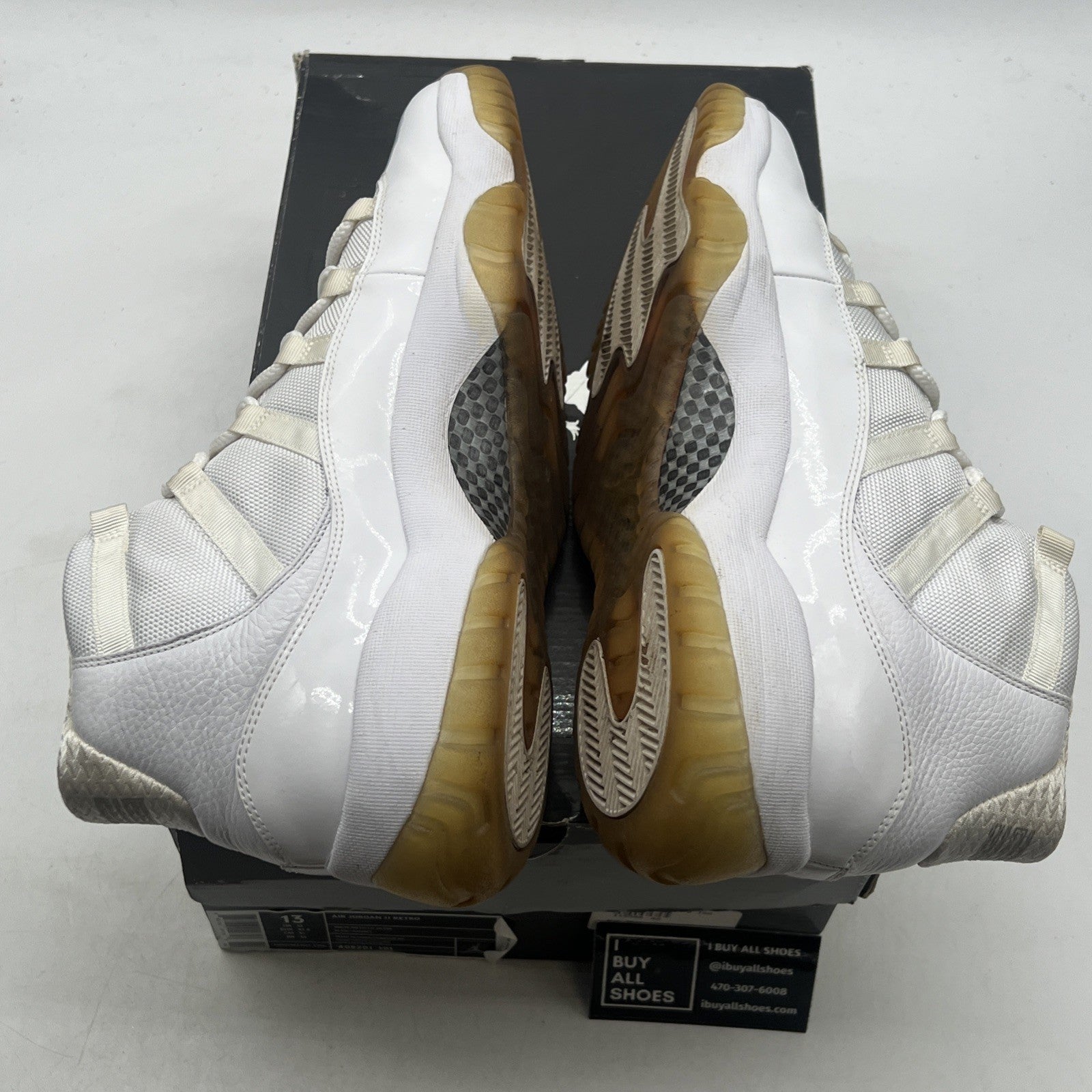 Size 13 - Air Jordan 11 Retro Silver Anniversary (408201-101)
