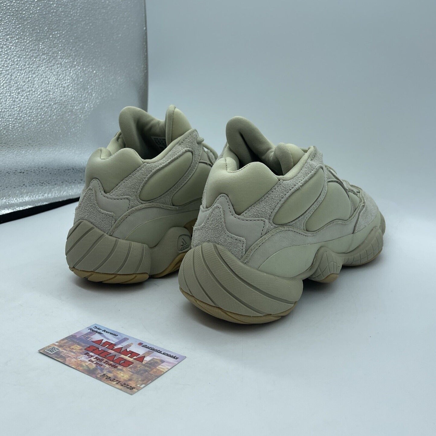 Size 10.5 - adidas Yeezy 500 Stone Brown Tan Suede (FW4839)