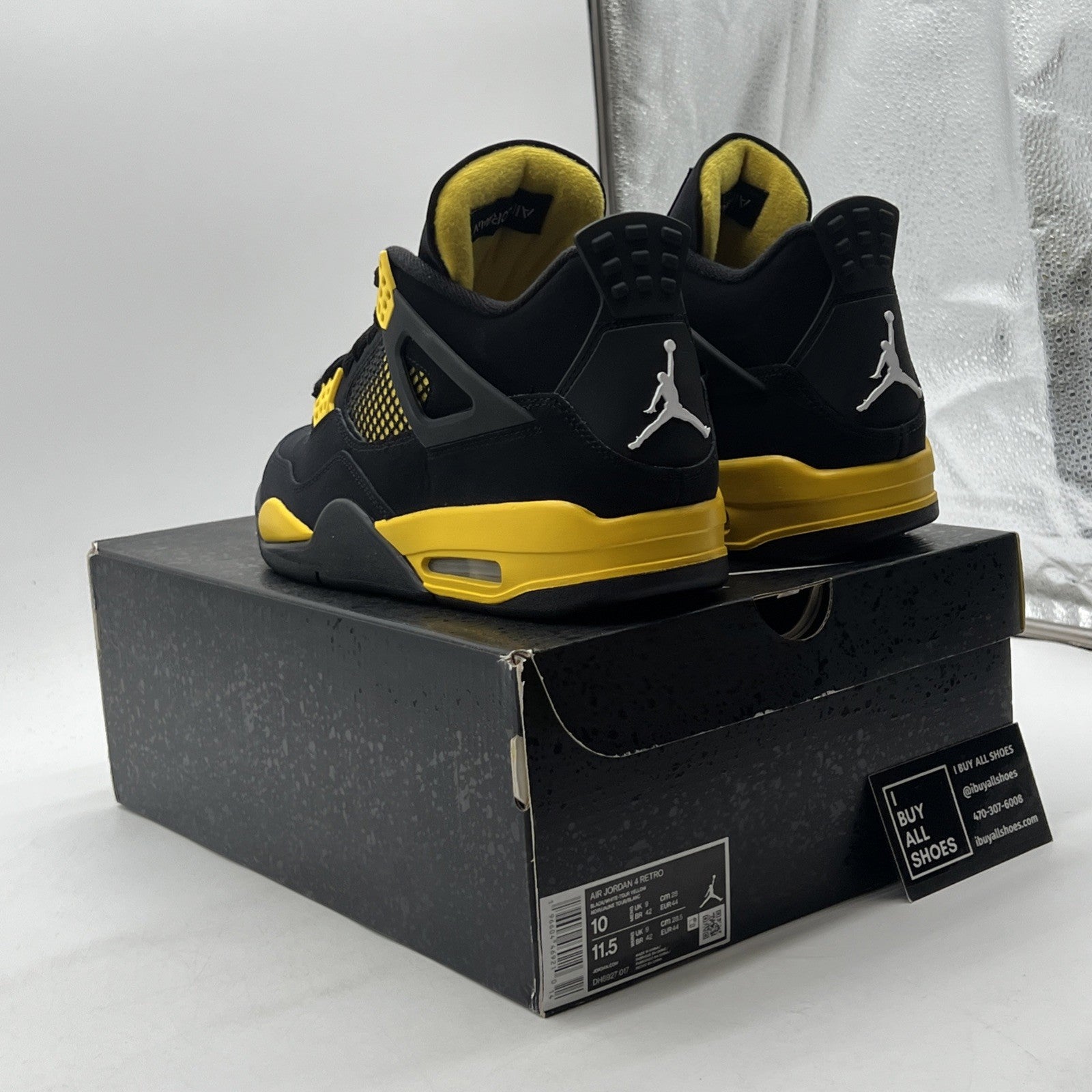 Size 10 - Air Jordan 4 Retro Mid Thunder (DH6927-017)
