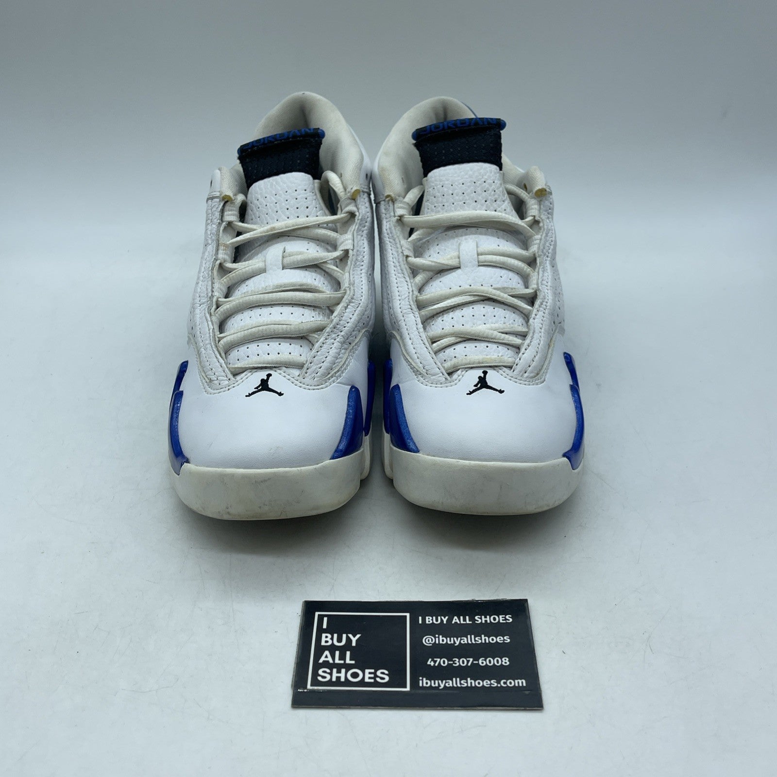 Size 7Y - Air Jordan 14 Retro Hyper Royal (487524-104)