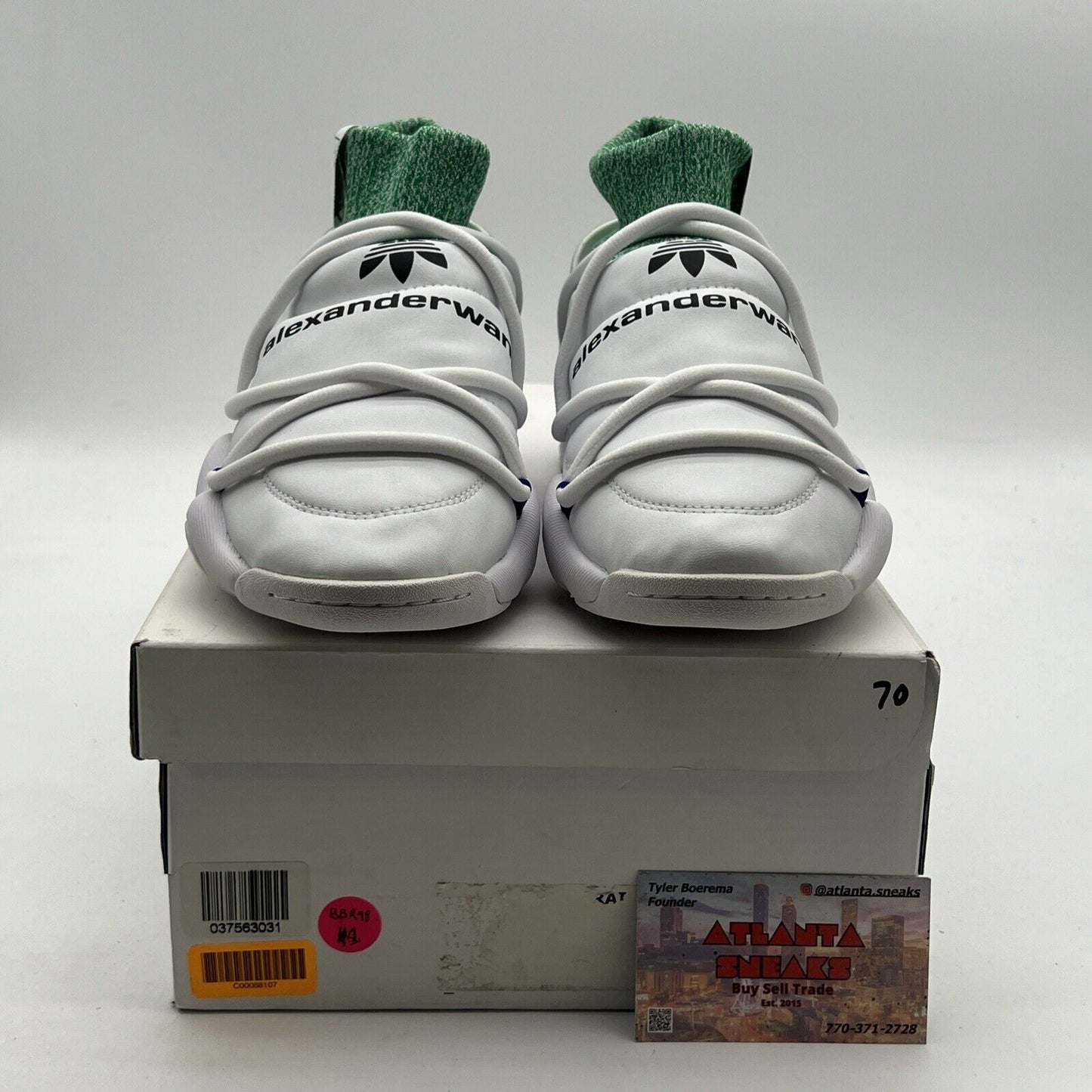 Size 4.5 - adidas Alexander Wang x Puff Trainer Core White