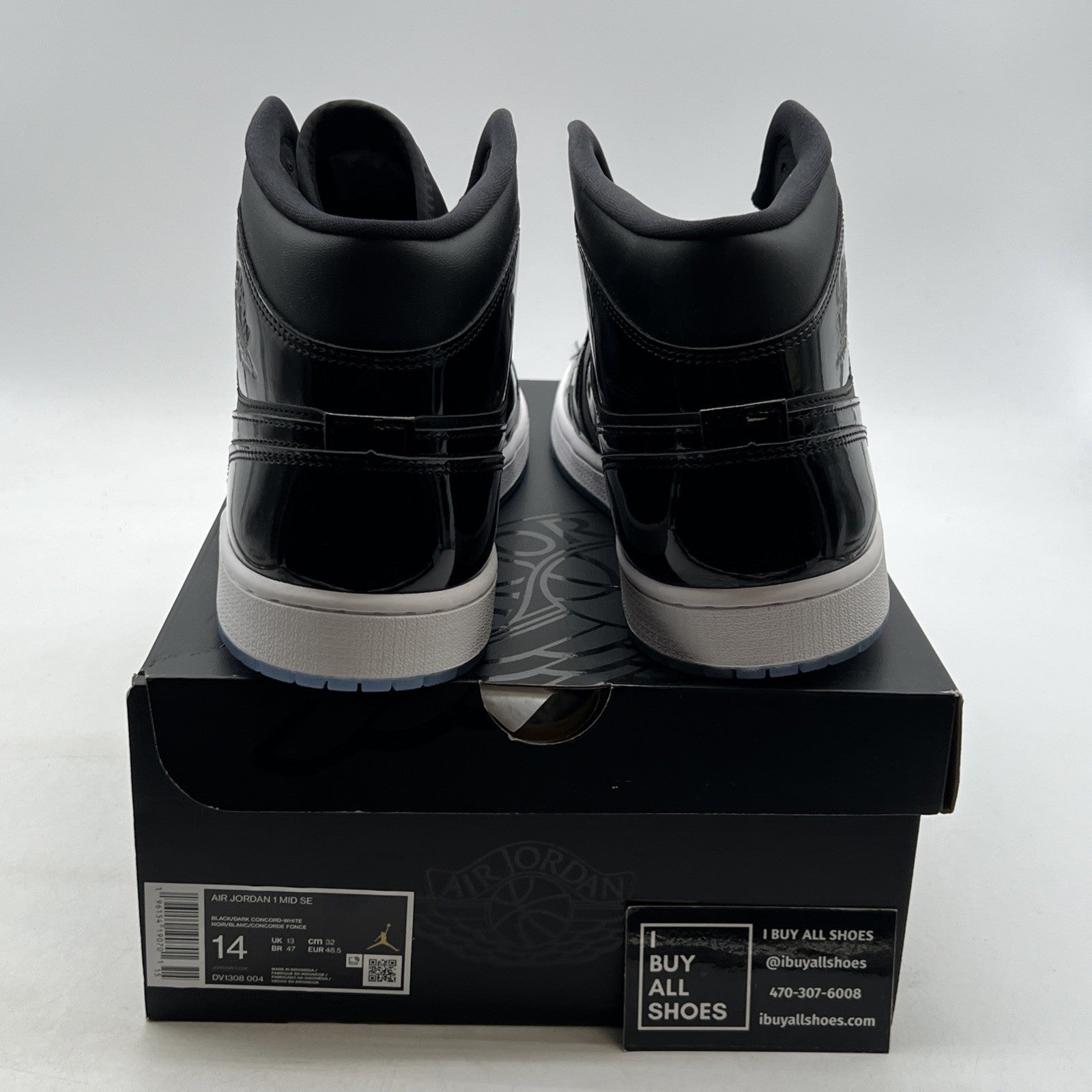 Size 14 - Air Jordan 1 Mid SE Space Jam (DV1308-004)