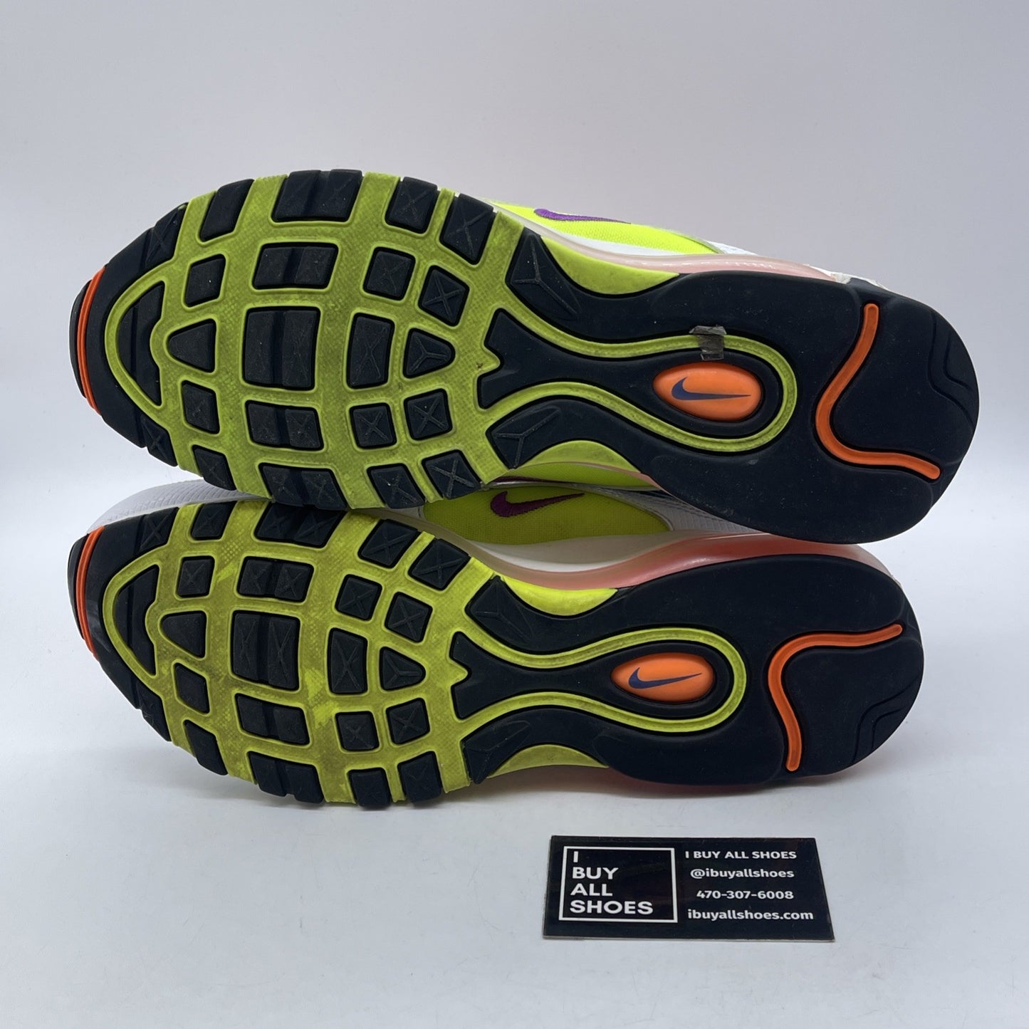 Size 10.5 - Nike Air Max 97 On Air: London Summer Of Love Suede (CI1504-100)