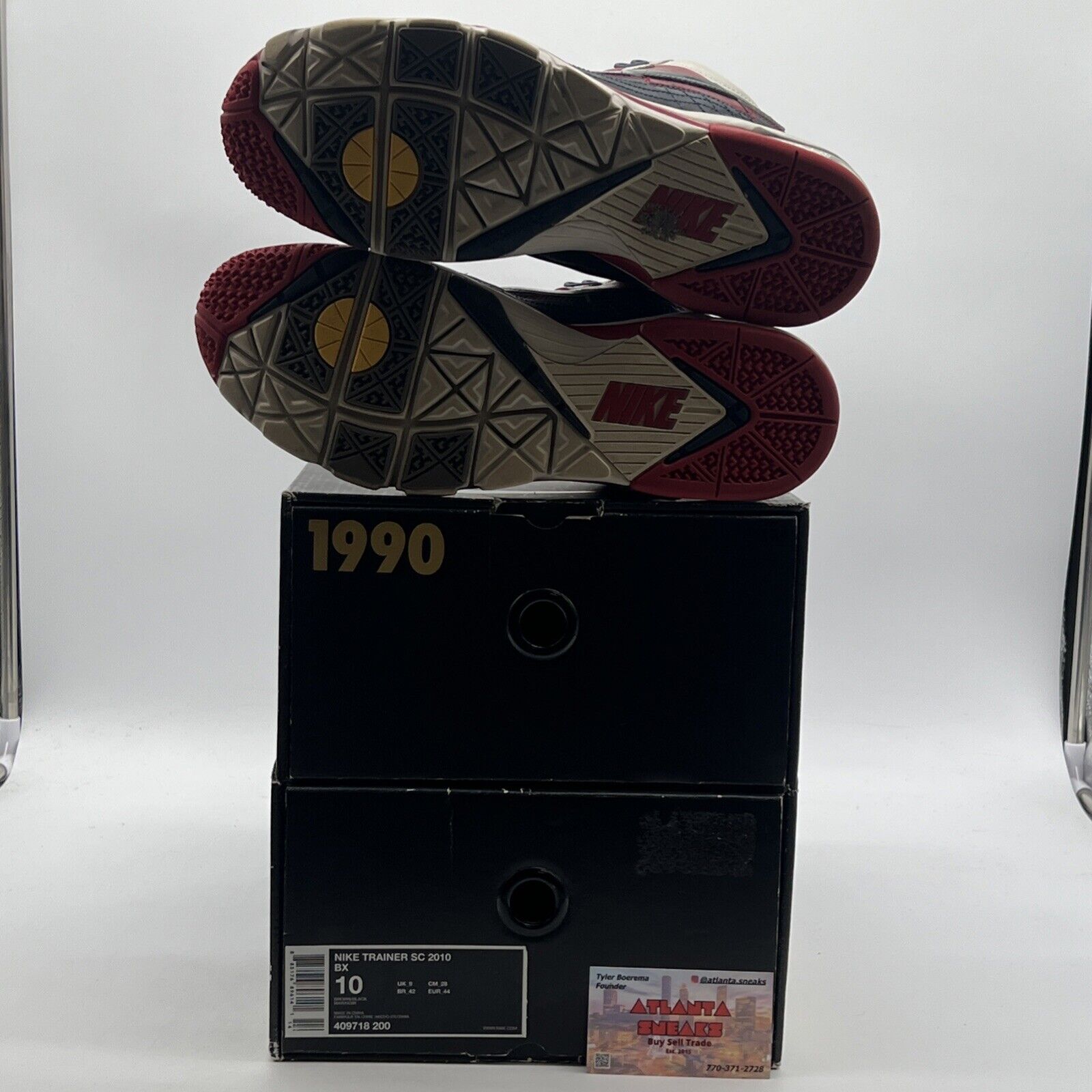 Size 10 - Nike Air Trainer SC 2010 BX 20th Anniversary Pack (409718-200)