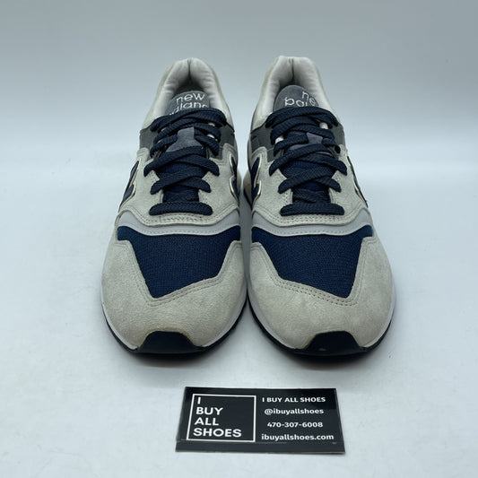 Size 12 - New Balance J Crew x 997 Moonshot Grey blue Suede (M997JC2)