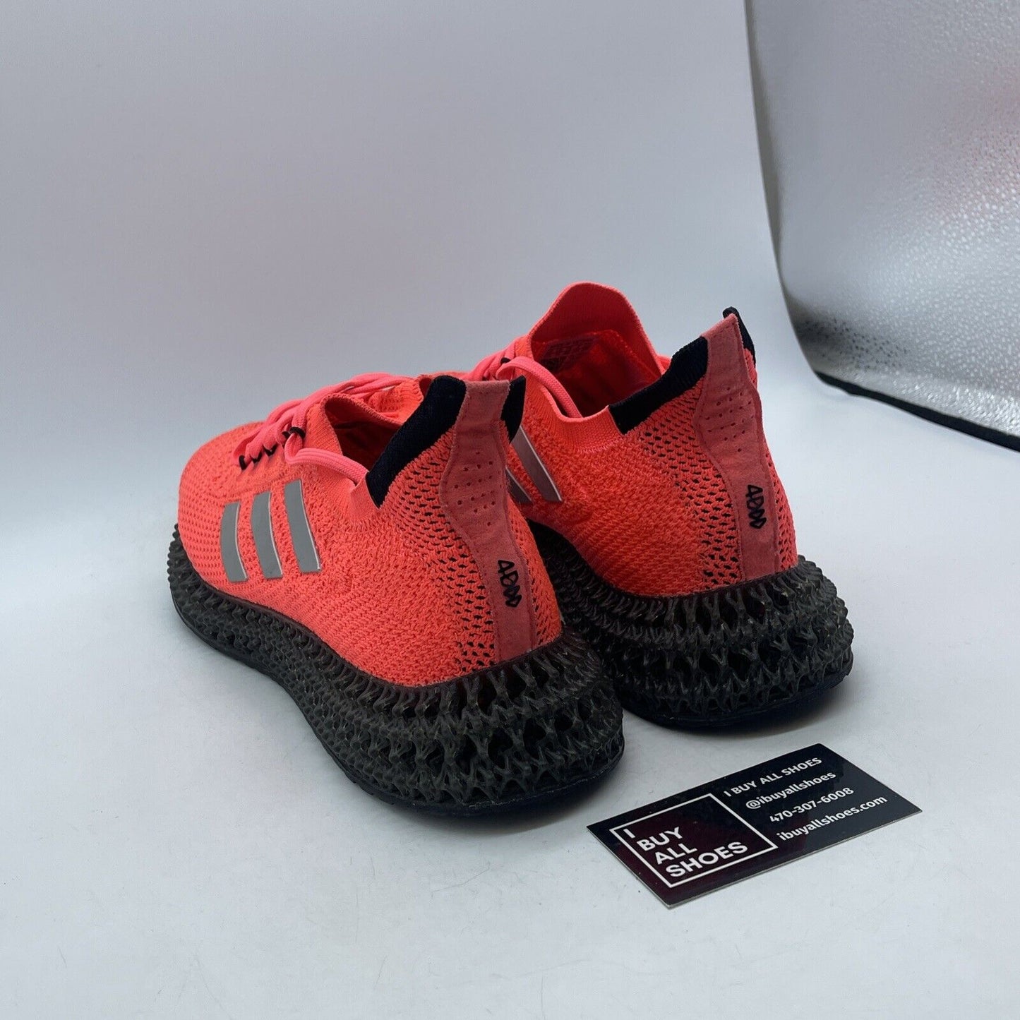 Size 11.5 - adidas 4DFWD Legacy Indigo Turbo Pink Silver Suede (GZ8619)