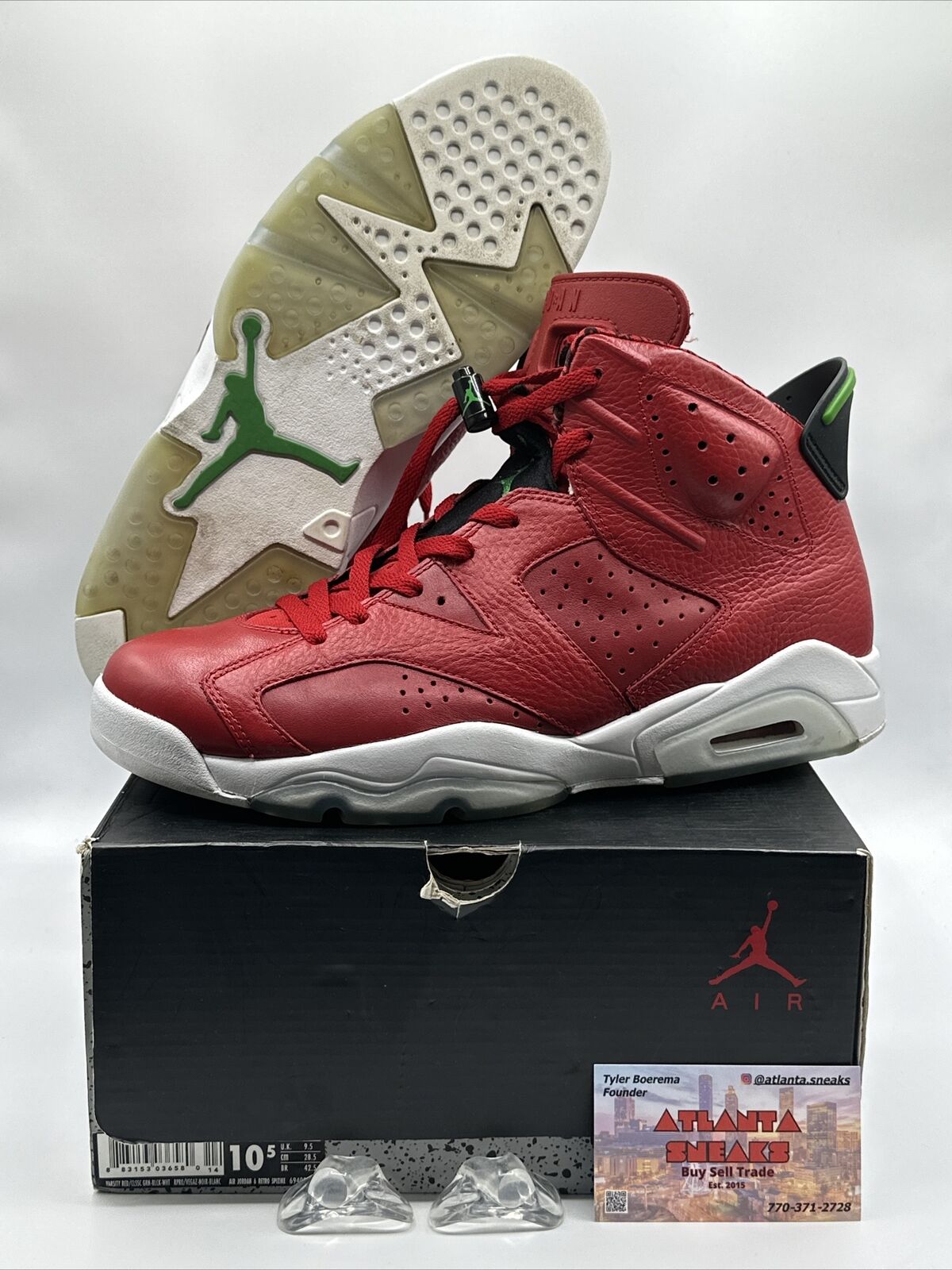 Size 10.5 - Jordan 6 Spizike History of Jordan 2014