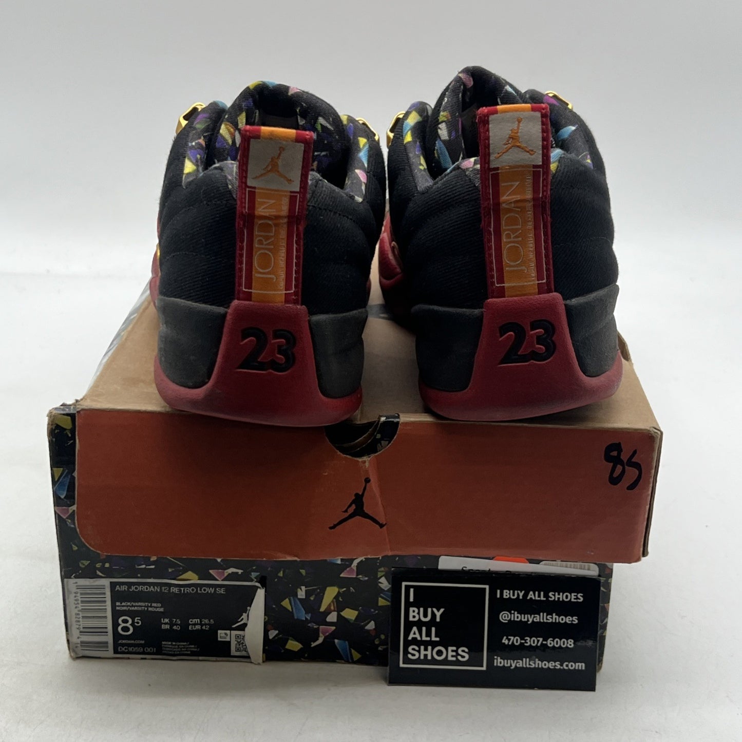 Size 8.5 - Air Jordan 12 Retro SE Low Super Bowl (DC1059-001)