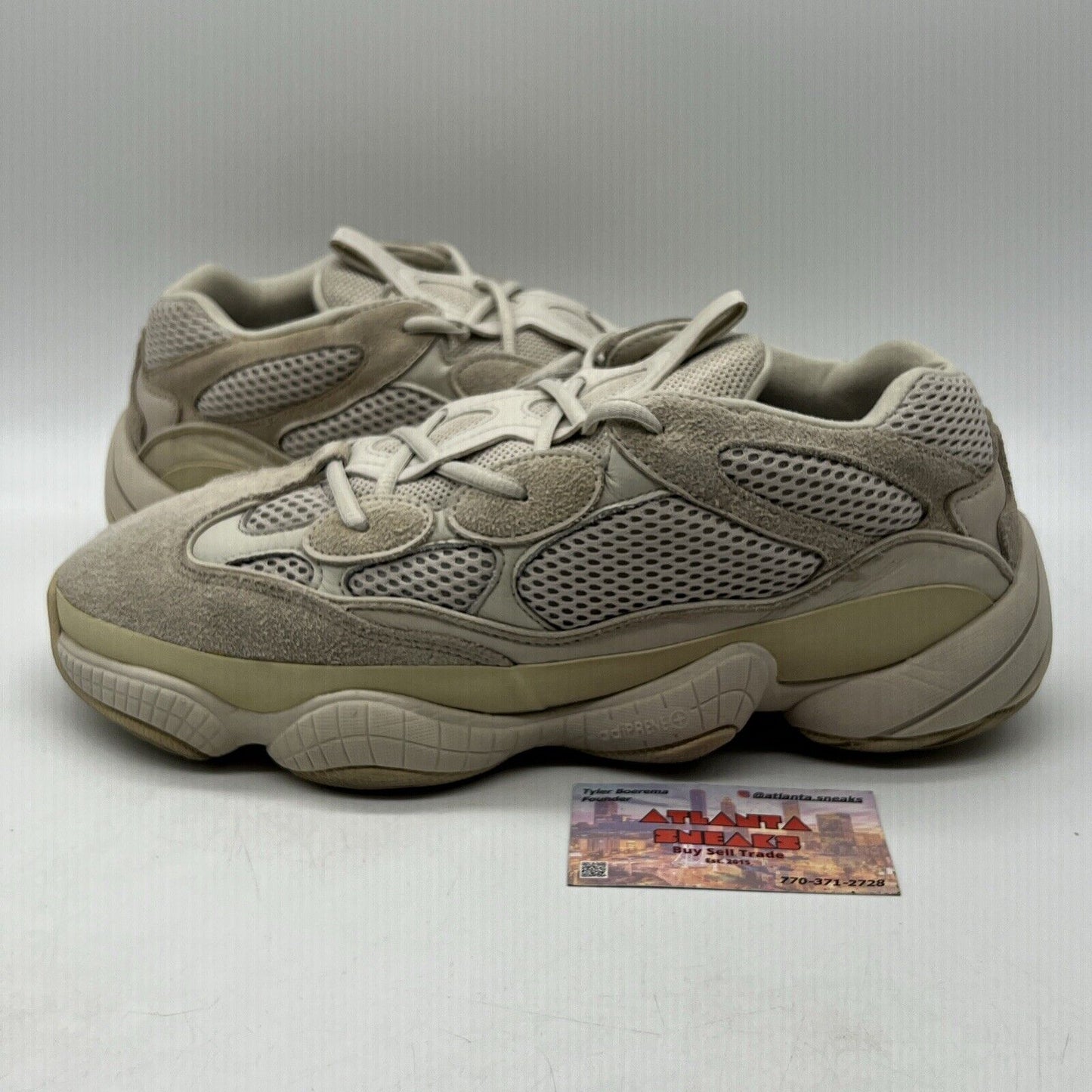 Size 12 - adidas Yeezy 500 Blush Leather Suede (DB2908)