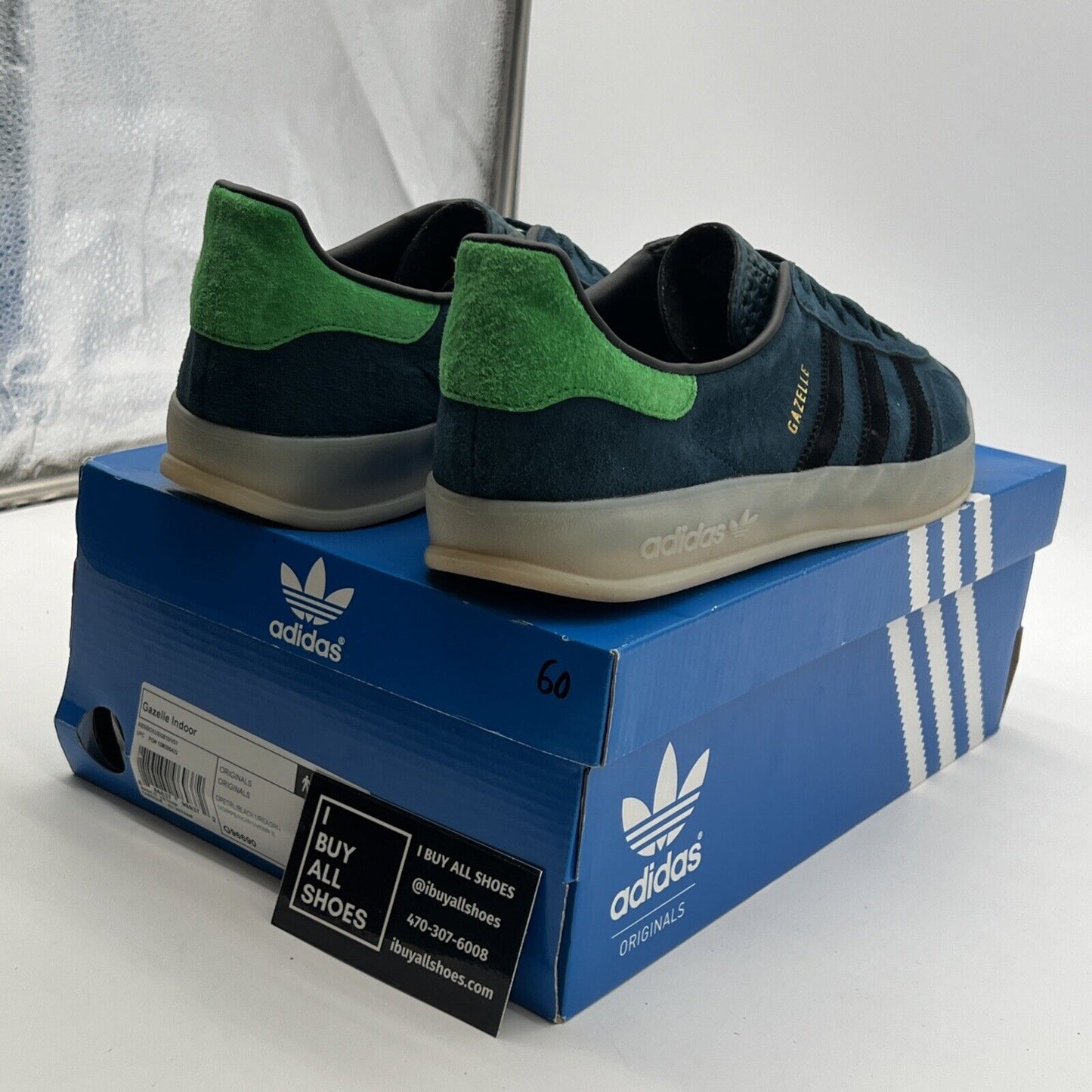 Size 11.5 - adidas Gazelle Indoor Blue (G99690)