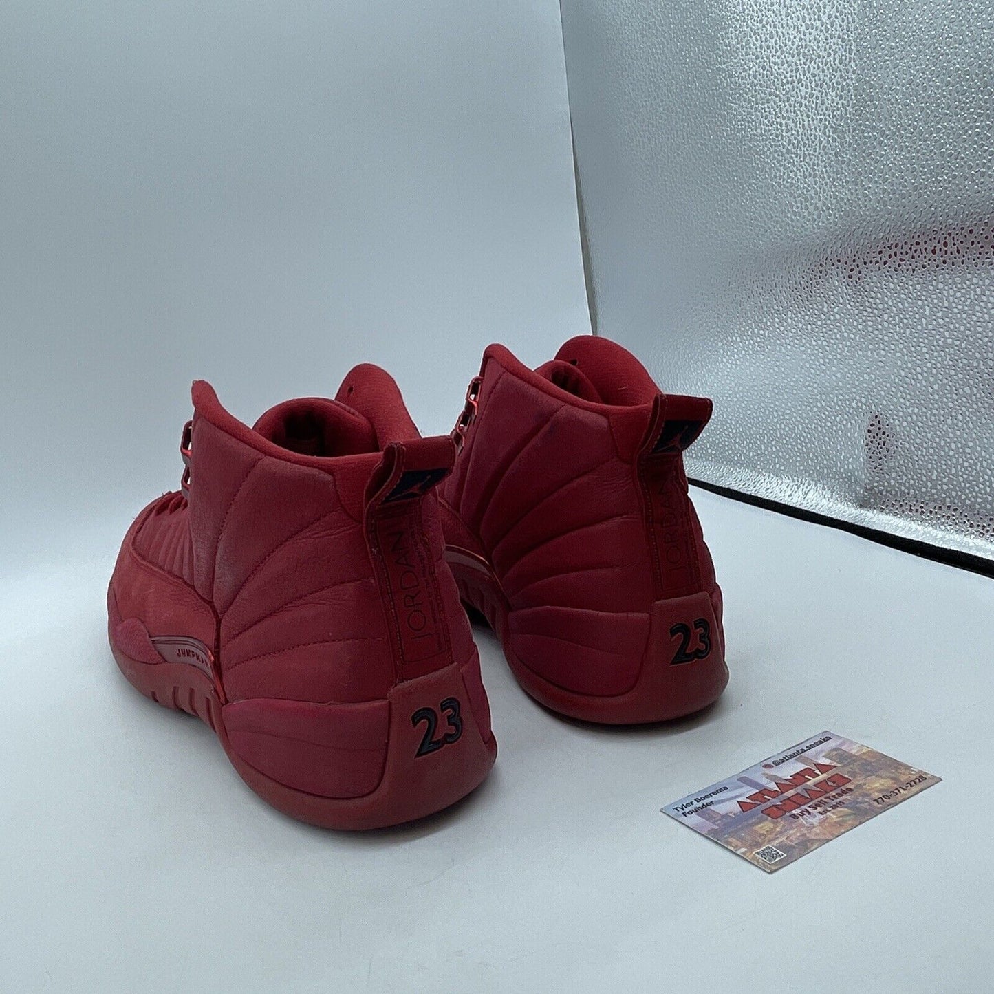 Size 11 - Air Jordan 12 Retro Gym Red Black Suede (130690-601)