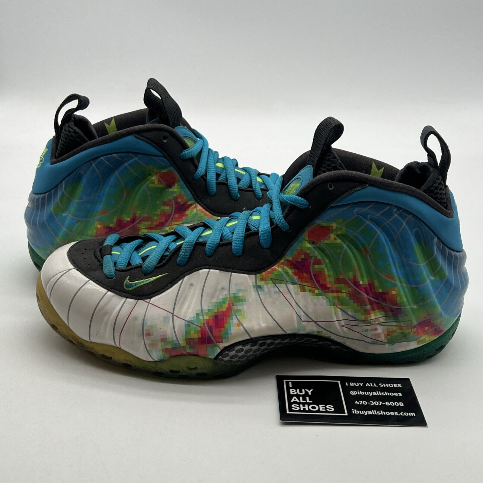 Size 10 - Nike Air Foamposite One PRM Weatherman (575420-100)