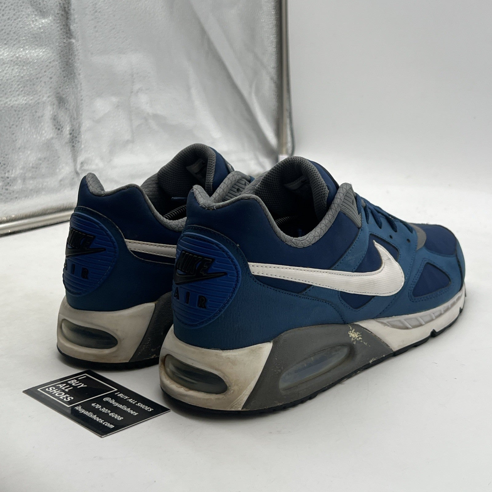 Size 13 - NIKE AIR MAX IVO Ocean Fog Blue Sneaker Mens (580520-414)
