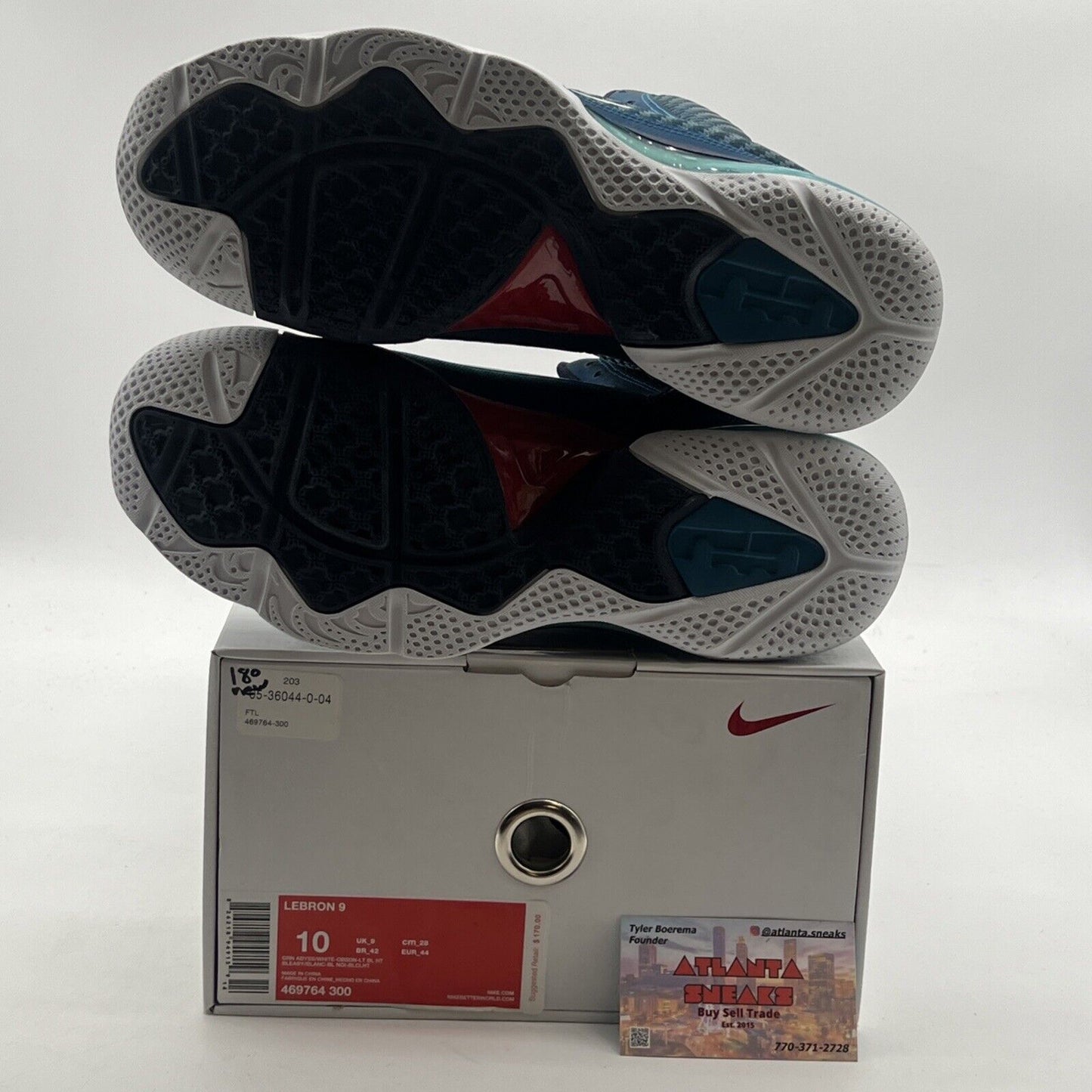 Size 10 - Nike LeBron 9 Swingman (469764-300)