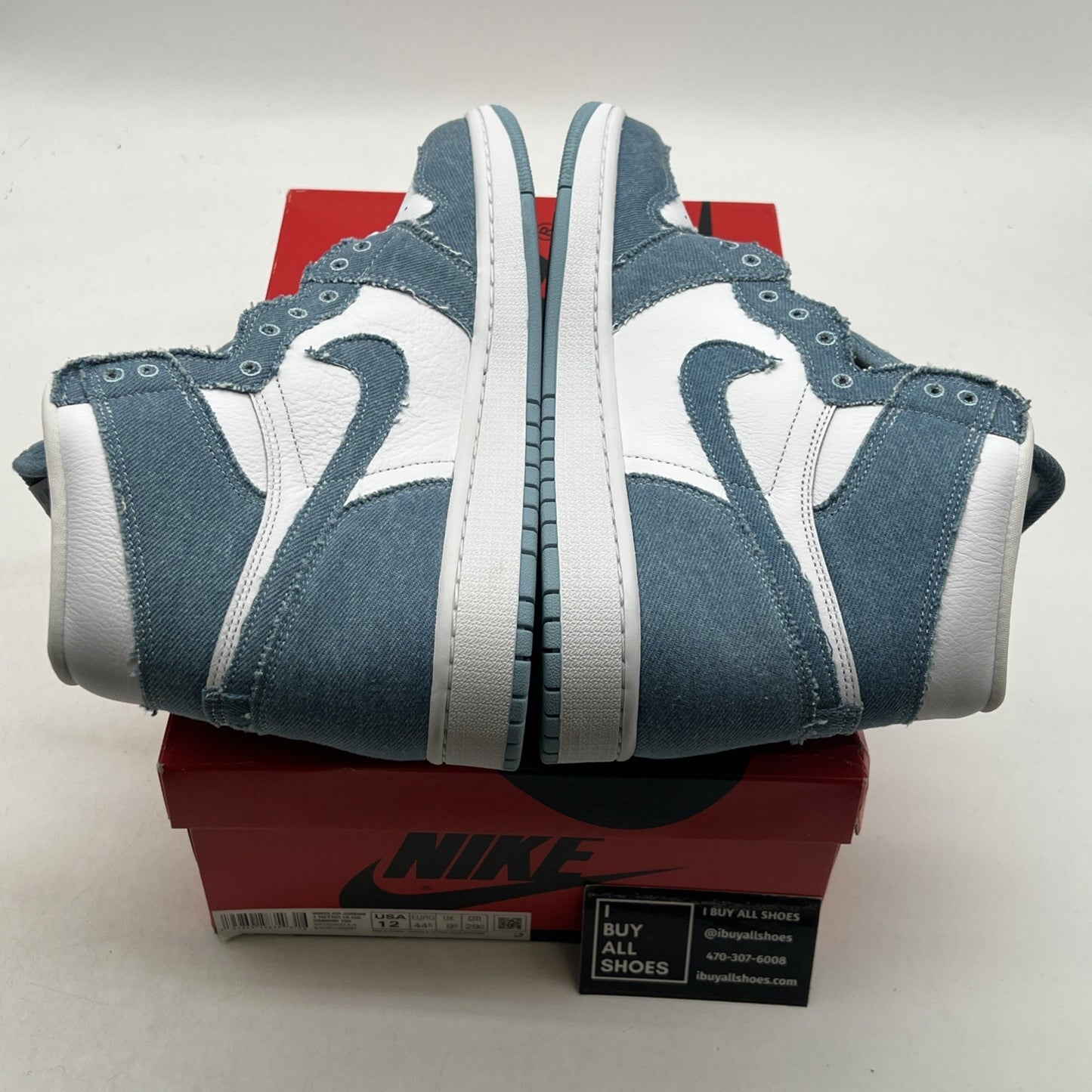 Size 12 - Air Jordan 1 High OG Denim 2022 (DM9036-104)