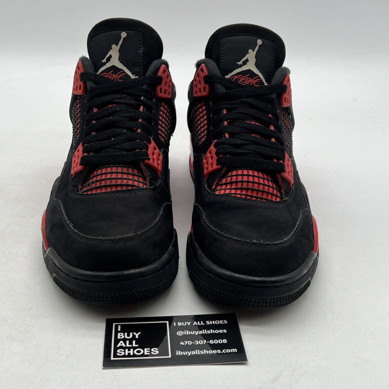 Size 9.5 - Air Jordan 4 Retro Mid Red Thunder (CT8527-016)