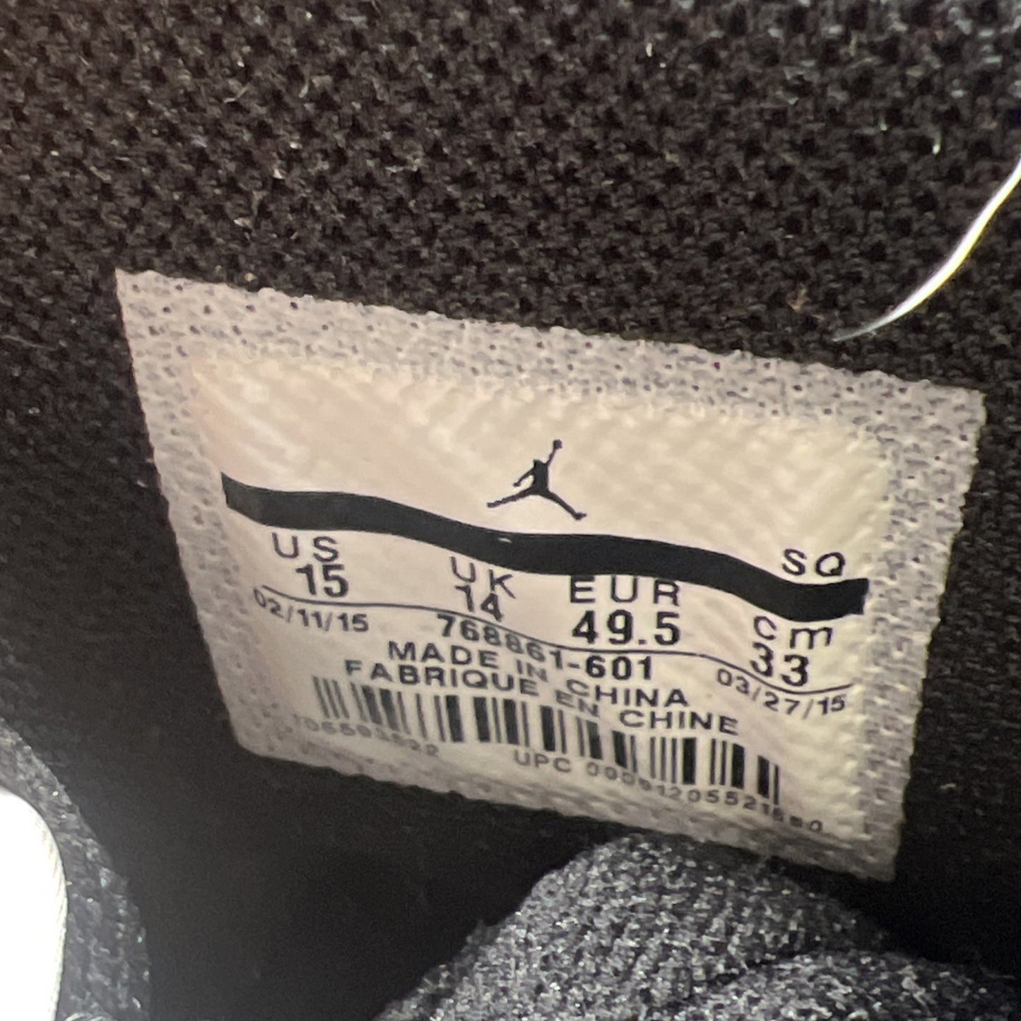 Size 15 - Air Jordan 1.5 Chicago (768861-601)