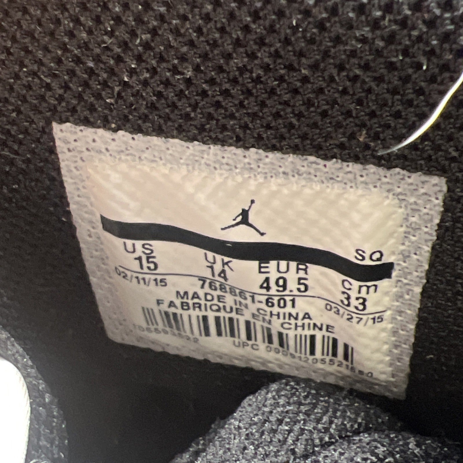 Size 15 - Air Jordan 1.5 Chicago (768861-601)