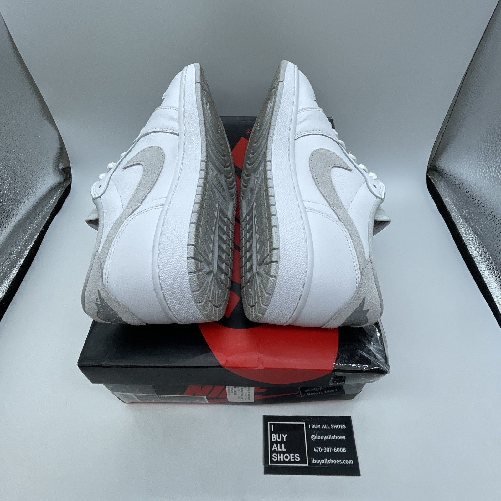 Size 12 - Air Jordan 1 Low OG Neutral Gray (CZ0790-100)