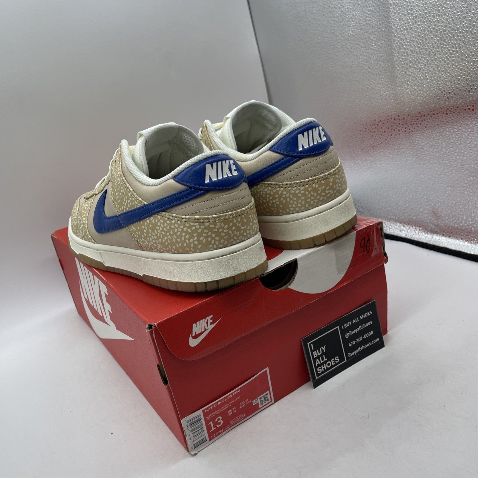 Size 13 - Nike Dunk Low Premium Montreal Bagel Sesame (DZ4853-200)
