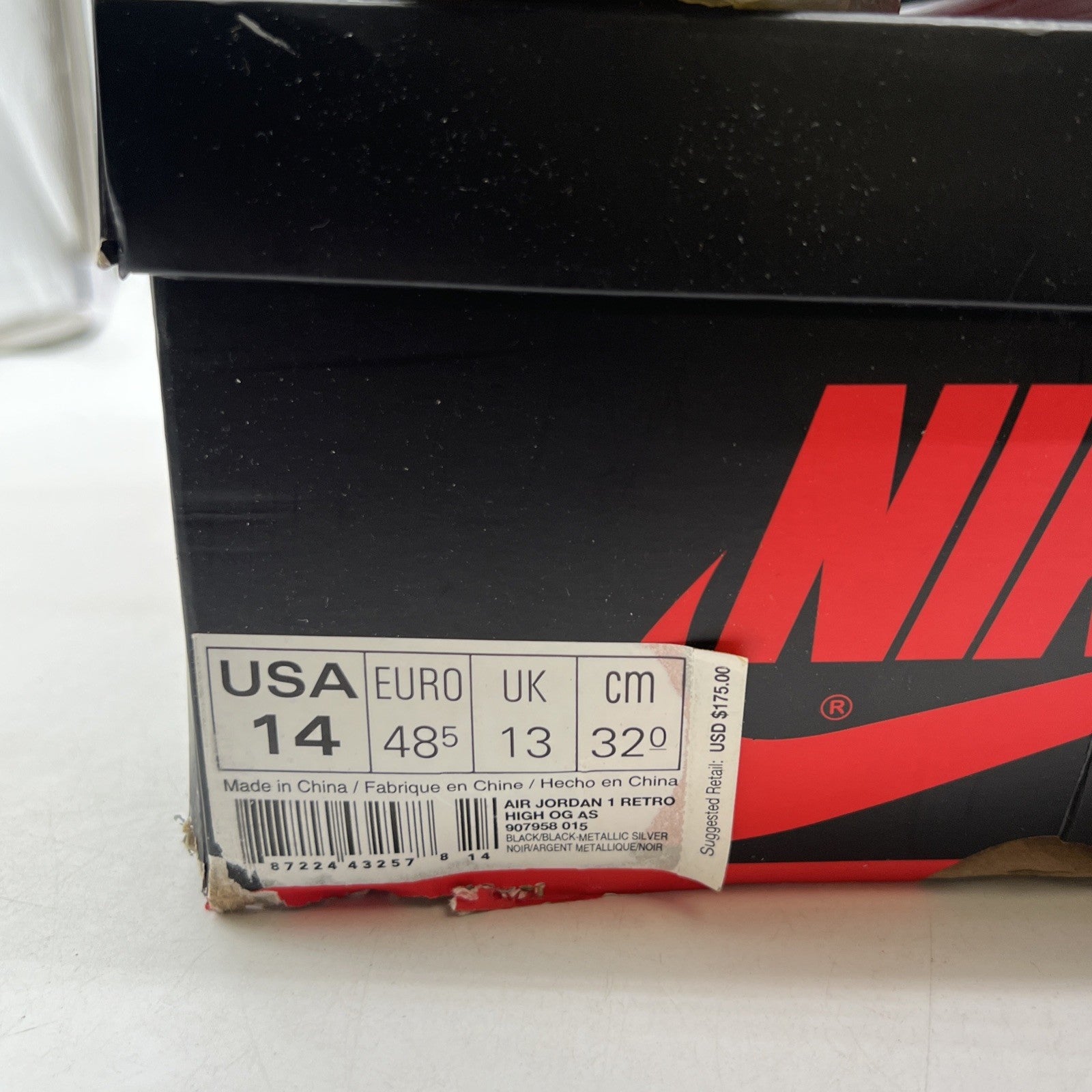 Size 14 - Air Jordan 1 Retro OG High All Star - Chameleon (907958-015)