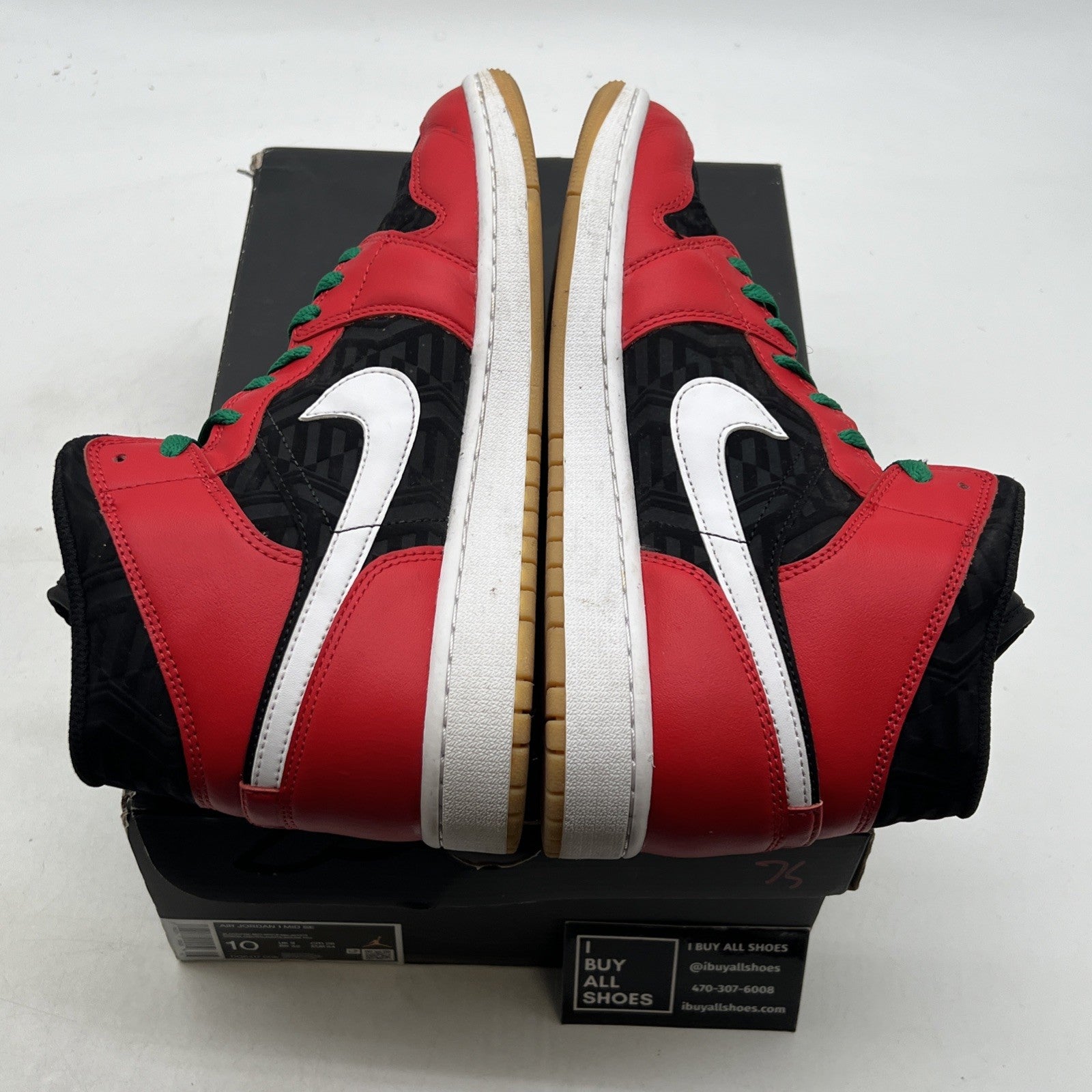 Size 10 - Air Jordan 1 SE Mid Christmas (DQ8417-006)