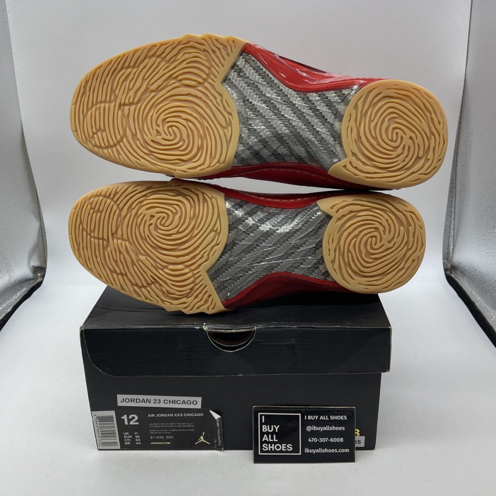 Size 12 - Air Jordan 23 Retro Chicago (811645-650)