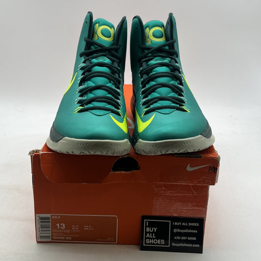 Size 13 - Nike KD 5 Hulk - (554988-300)