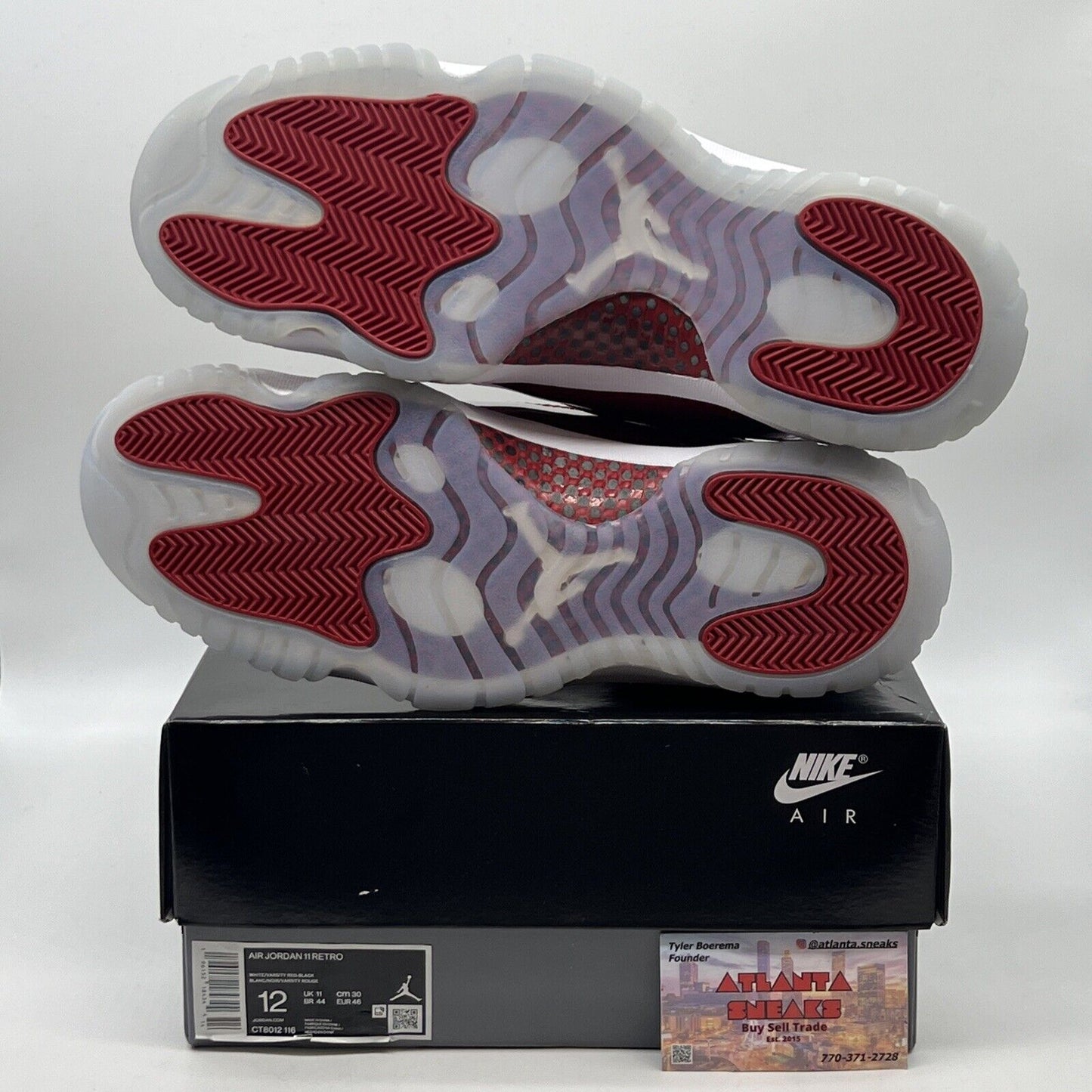 Size 12 - Jordan 11 Retro High Cherry Brand New Og All