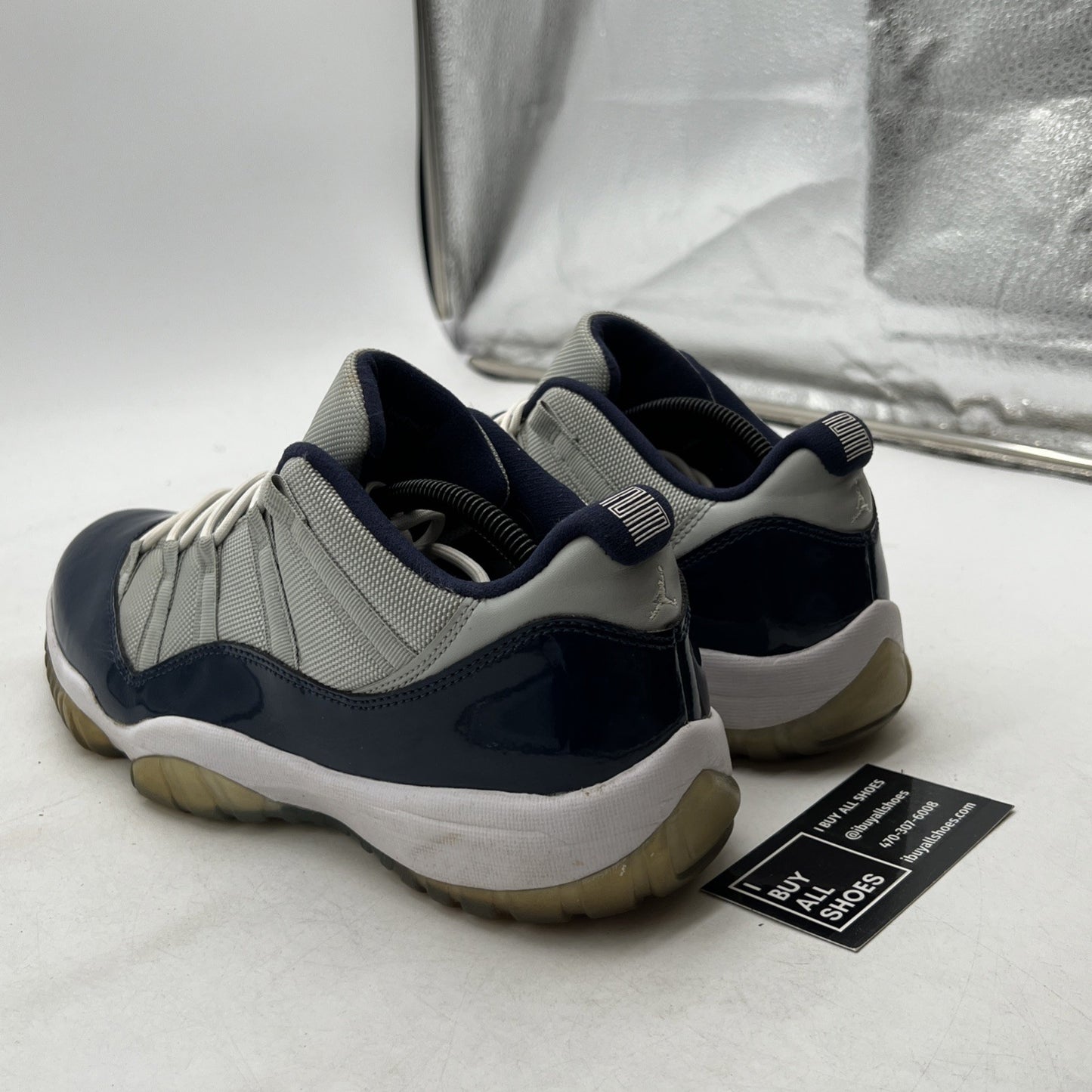 Size 11 - Air Jordan 11 Retro Low Georgetown (528895-007)