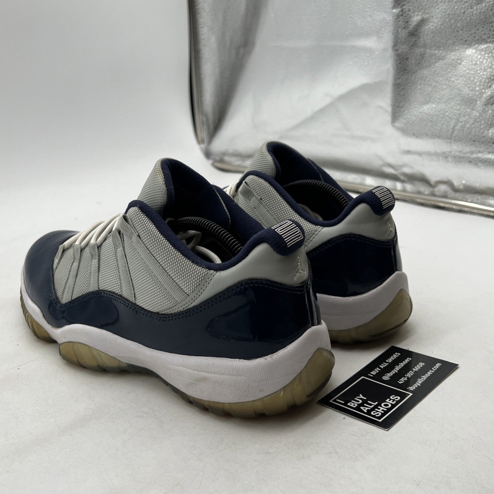 Size 11 - Air Jordan 11 Retro Low Georgetown (528895-007)
