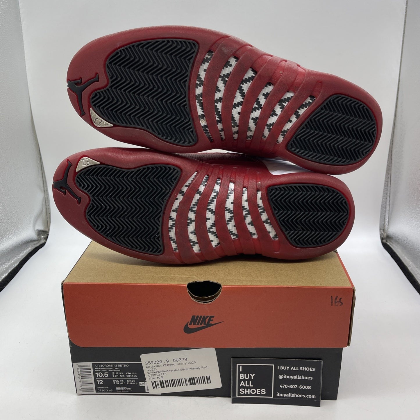 Size 10.5 - Air Jordan 12 Retro 2023 Mid Cherry (CT8013-116)