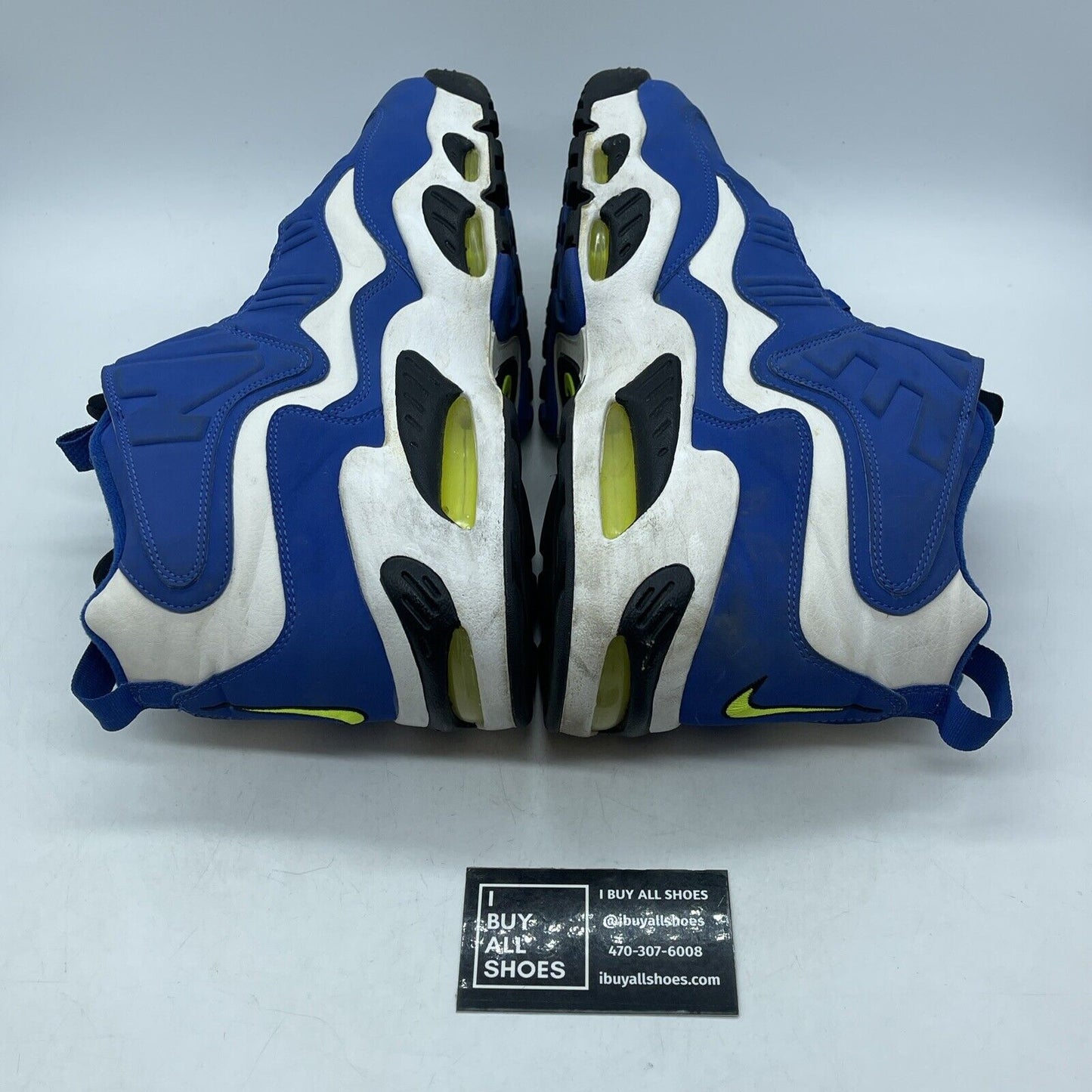 Size 11.5 - Nike Air Griffey Max 1 2021 Varsity Royal White Suede (DJ5161-400)