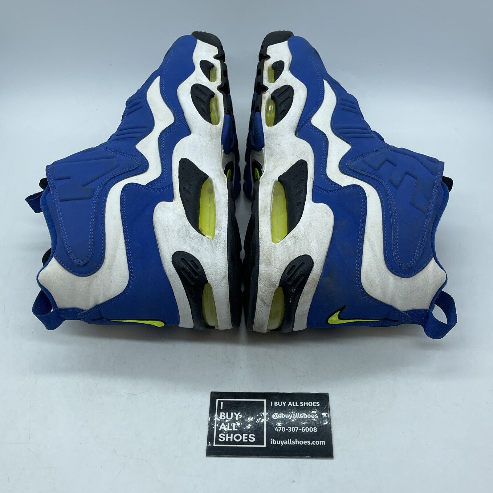 Size 11.5 - Nike Air Griffey Max 1 2021 Varsity Royal White Suede (DJ5161-400)