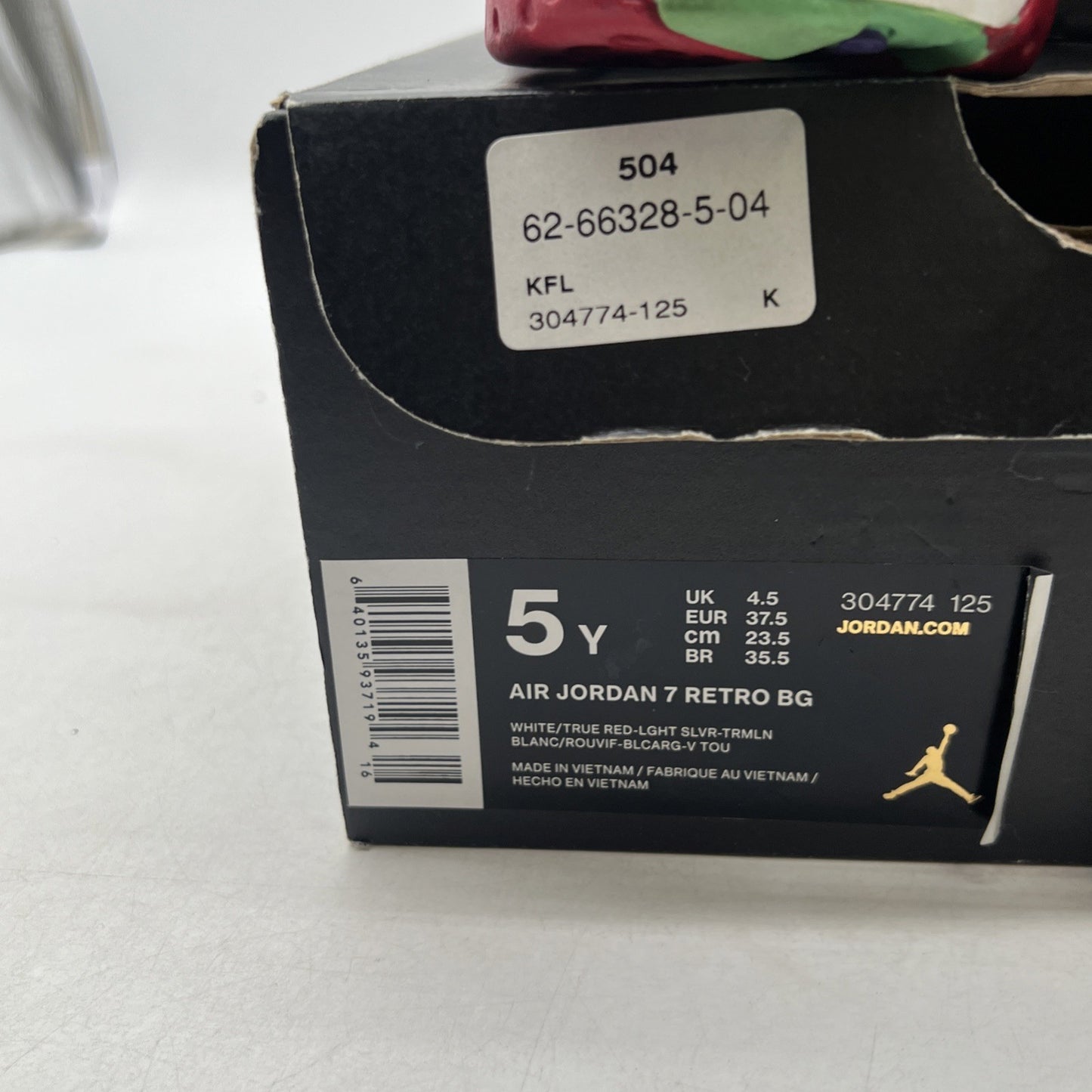 Size 5Y - Air Jordan 7 Retro High Hare (304774-125)