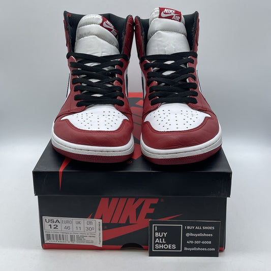 Size 12 - Jordan 1 Retro OG High Chicago White Black Red Leather (555088-101)