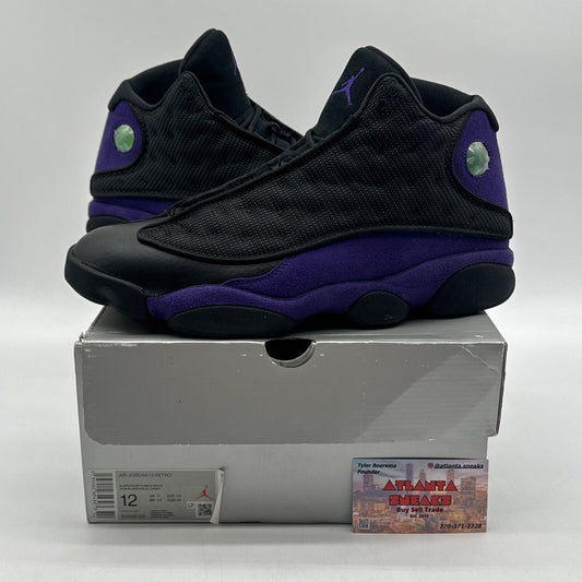 Size 12 - Jordan 13 Retro Court Purple Black Suede Leather Reflective OG All Tre