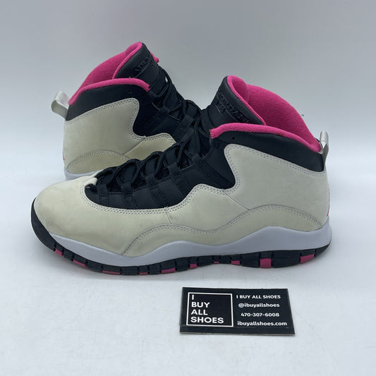 Size 7.5Y (GS) - Air Jordan 10 Retro Mid Vivid Pink