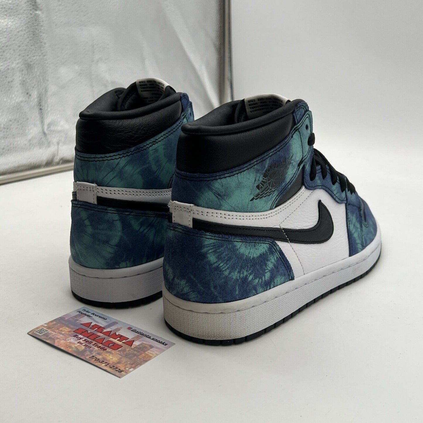 Size 10 - Air Jordan 1 Retro OG High Tie-Dye W (CD0461-100)