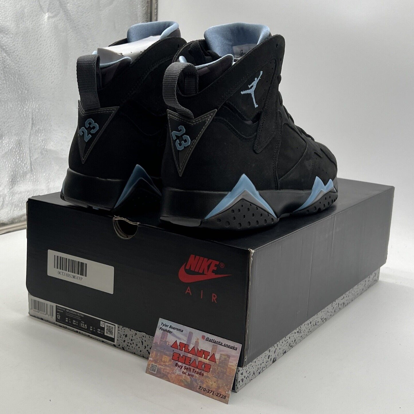 Size 12 - Air Jordan 7 Retro 2023 Chambray (CU9307-004)