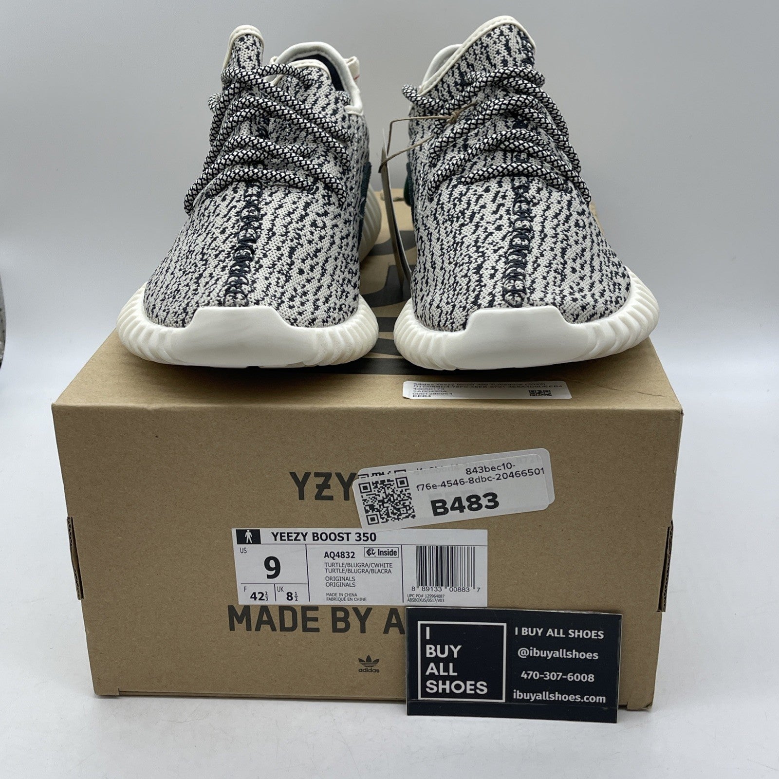 Size 9 - adidas Yeezy Boost 350 Low Turtle Dove (AQ4832)