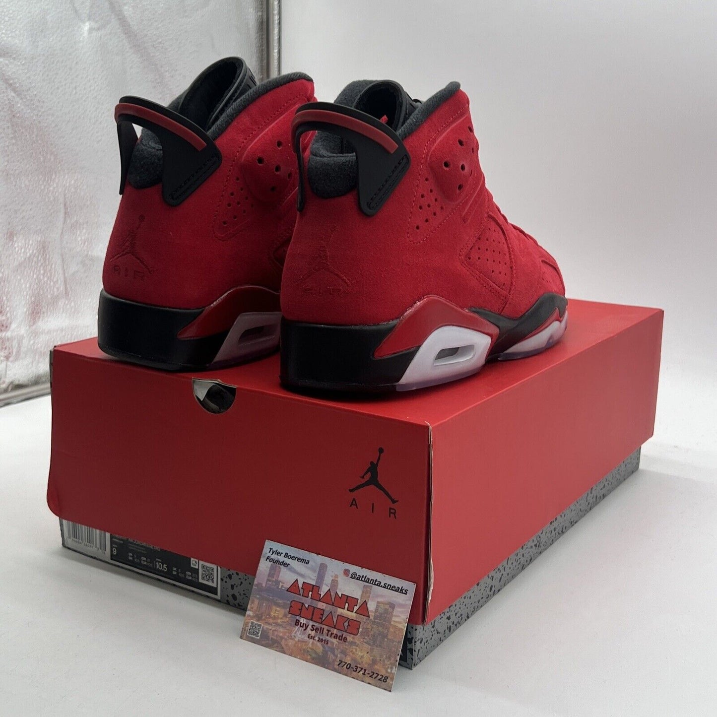 Size 9 - Air Jordan 6 Retro Toro Bravo (CT8529-600)