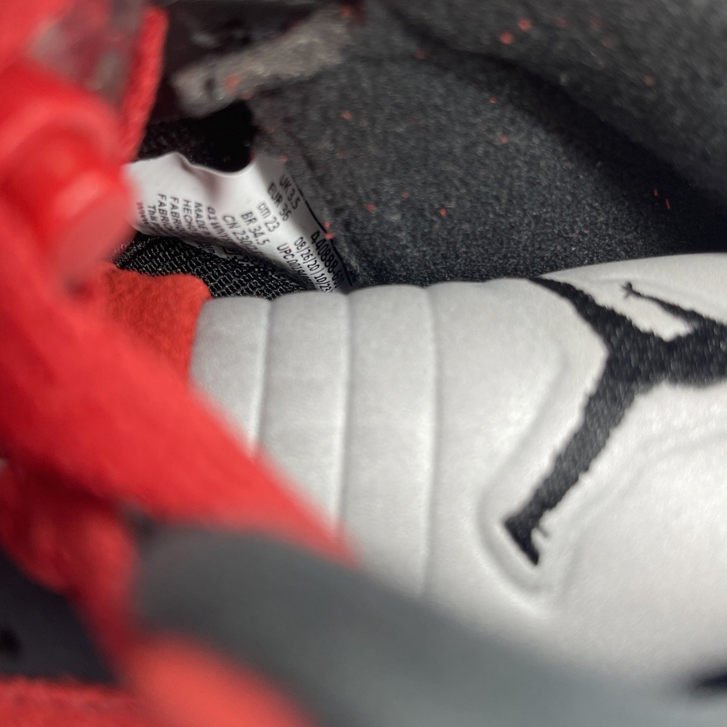 Size 4Y - Jordan 5 Retro Mid Raging Bull Red Suede (440888-600)