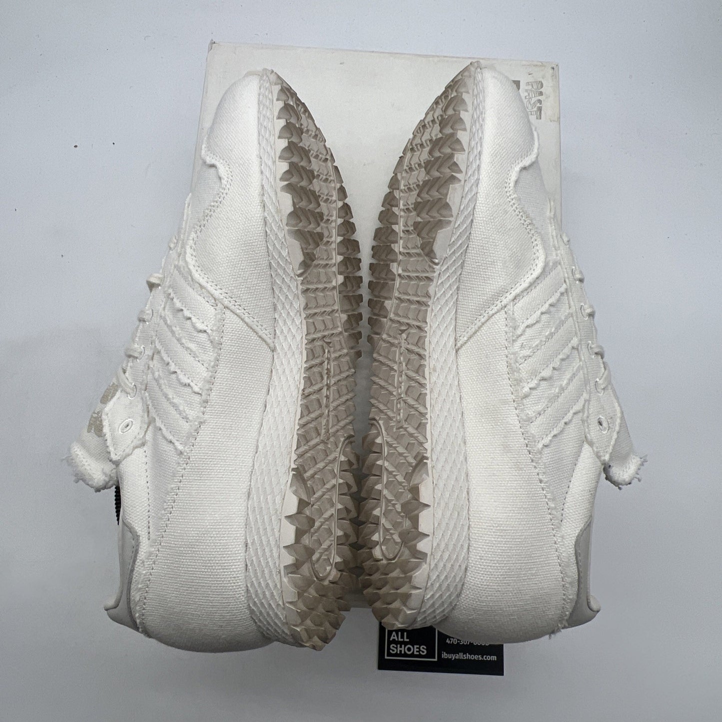 Size 9.5 - adidas Daniel Arsham x New York Chalk White (CM7193)