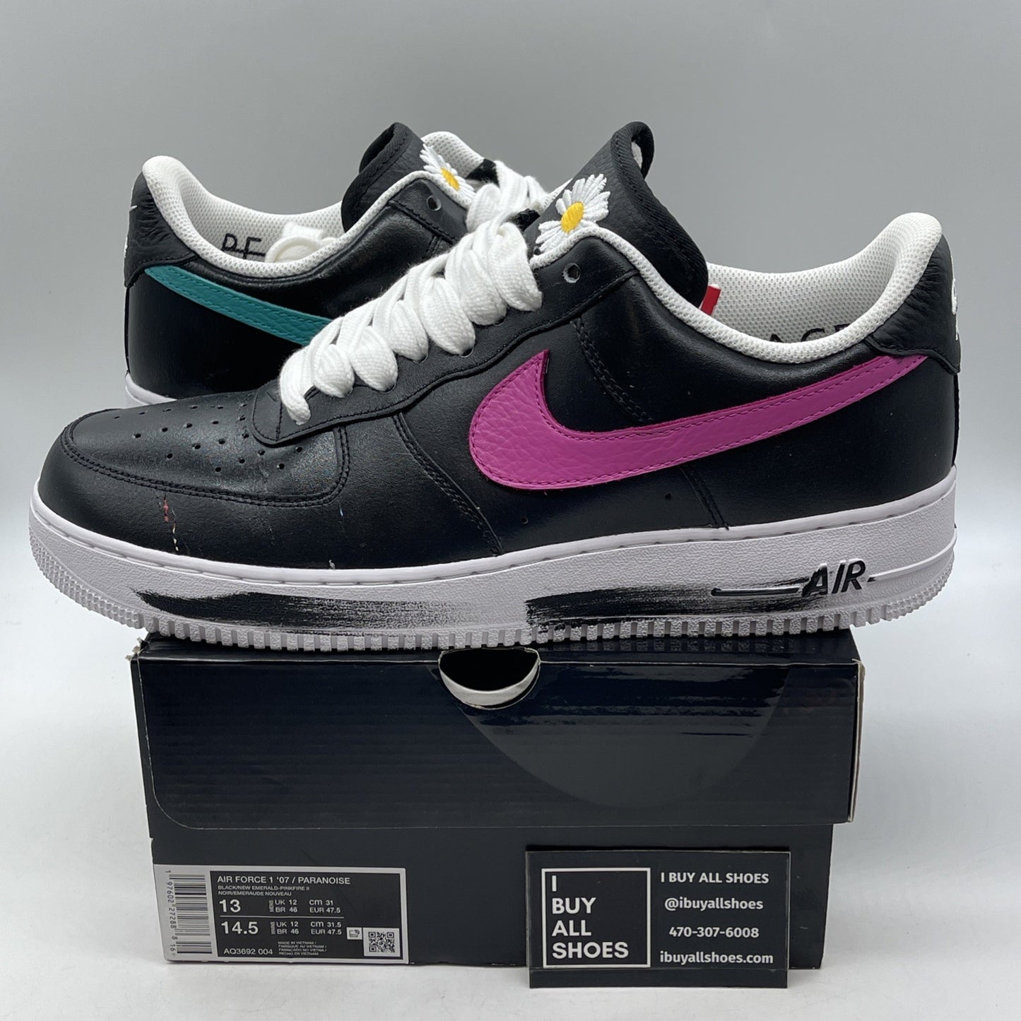 Size 13 - Nike G-Dragon x Air Force 1 '07 Para-Noise 3.0 (AQ3692-004)